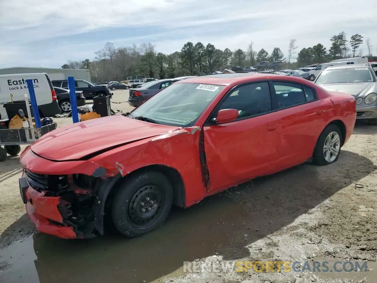 1 Photograph of a damaged car 2C3CDXBG0NH172721 DODGE CHARGER 2022