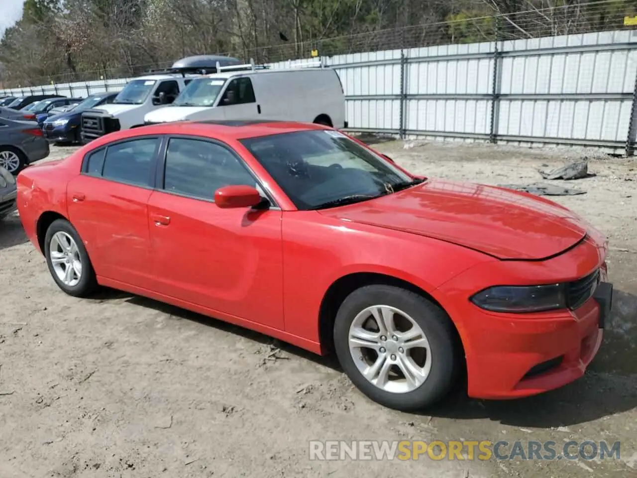4 Photograph of a damaged car 2C3CDXBG0NH172721 DODGE CHARGER 2022