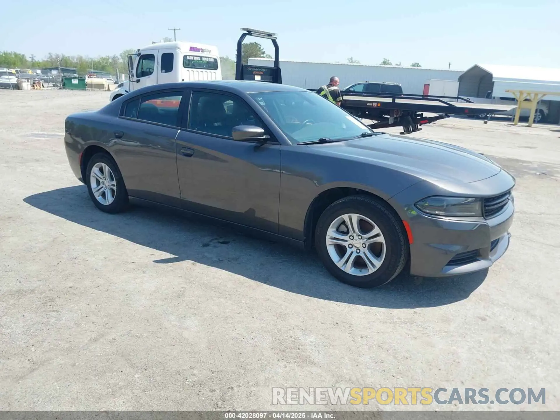 1 Photograph of a damaged car 2C3CDXBG0NH182780 DODGE CHARGER 2022