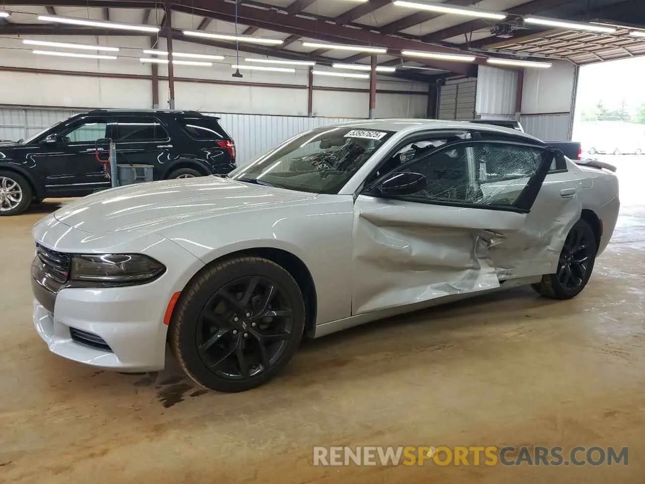 1 Photograph of a damaged car 2C3CDXBG0NH217320 DODGE CHARGER 2022