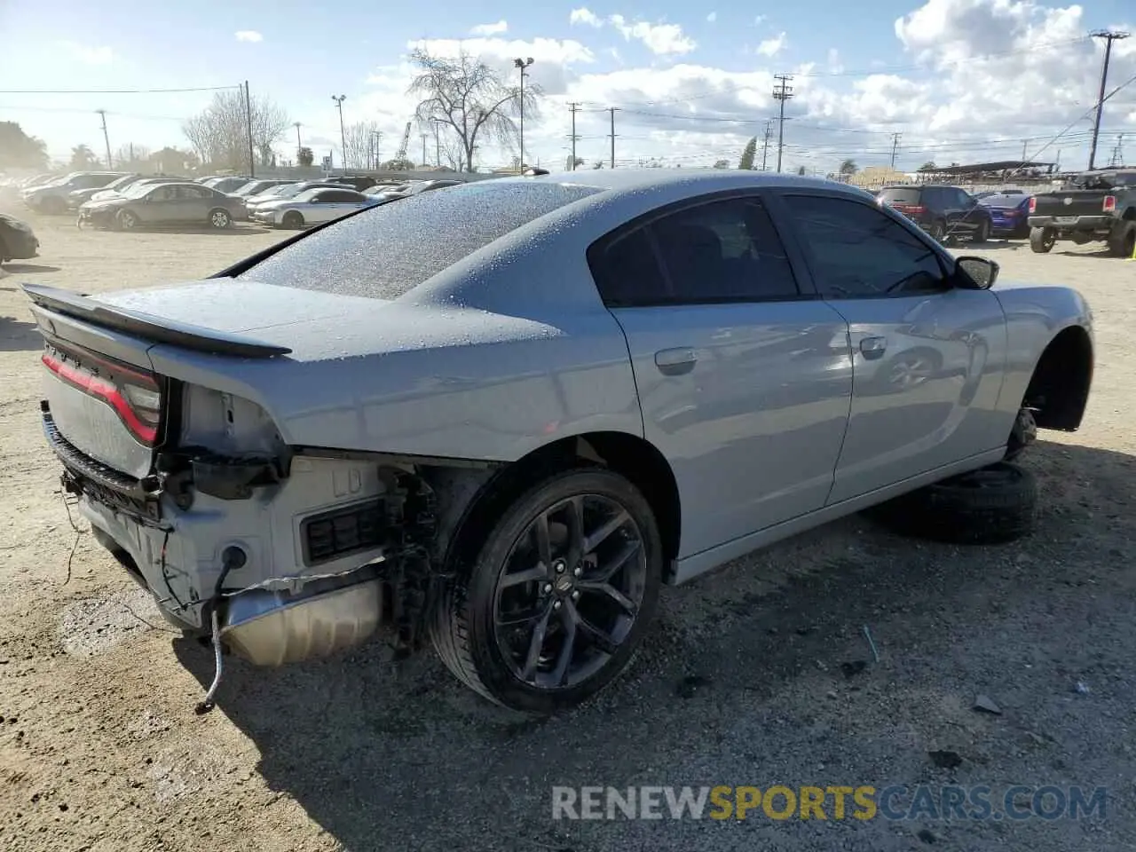 3 Photograph of a damaged car 2C3CDXBG0NH240127 DODGE CHARGER 2022