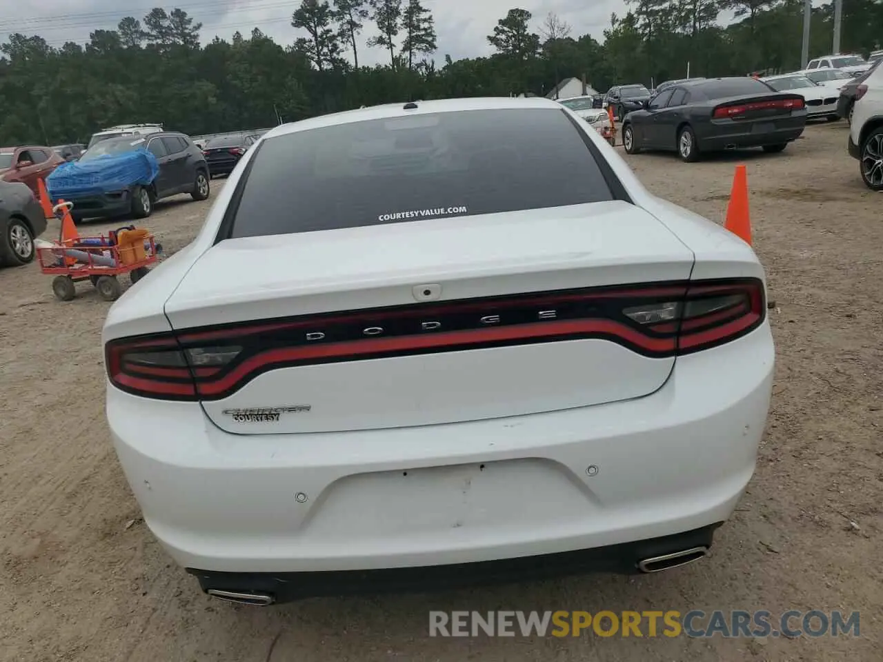 6 Photograph of a damaged car 2C3CDXBG0NH250429 DODGE CHARGER 2022