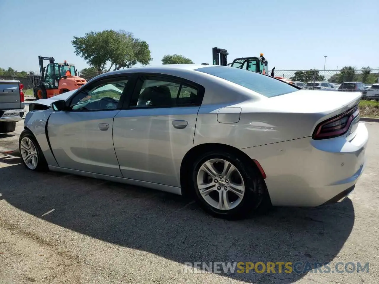 2 Photograph of a damaged car 2C3CDXBG0NH255937 DODGE CHARGER 2022