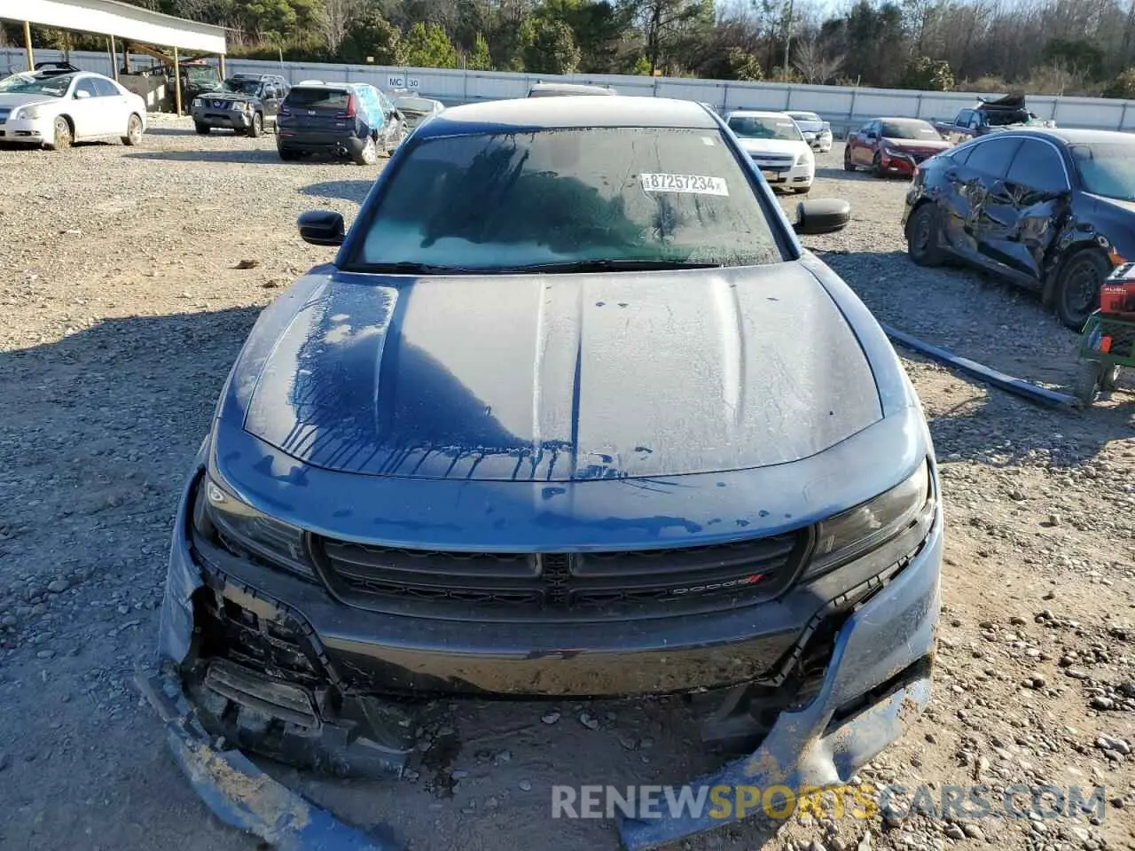 5 Photograph of a damaged car 2C3CDXBG1NH183808 DODGE CHARGER 2022