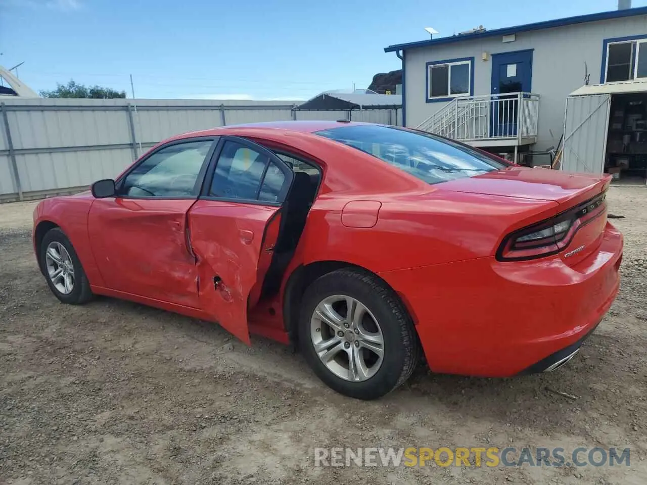 2 Photograph of a damaged car 2C3CDXBG1NH196848 DODGE CHARGER 2022