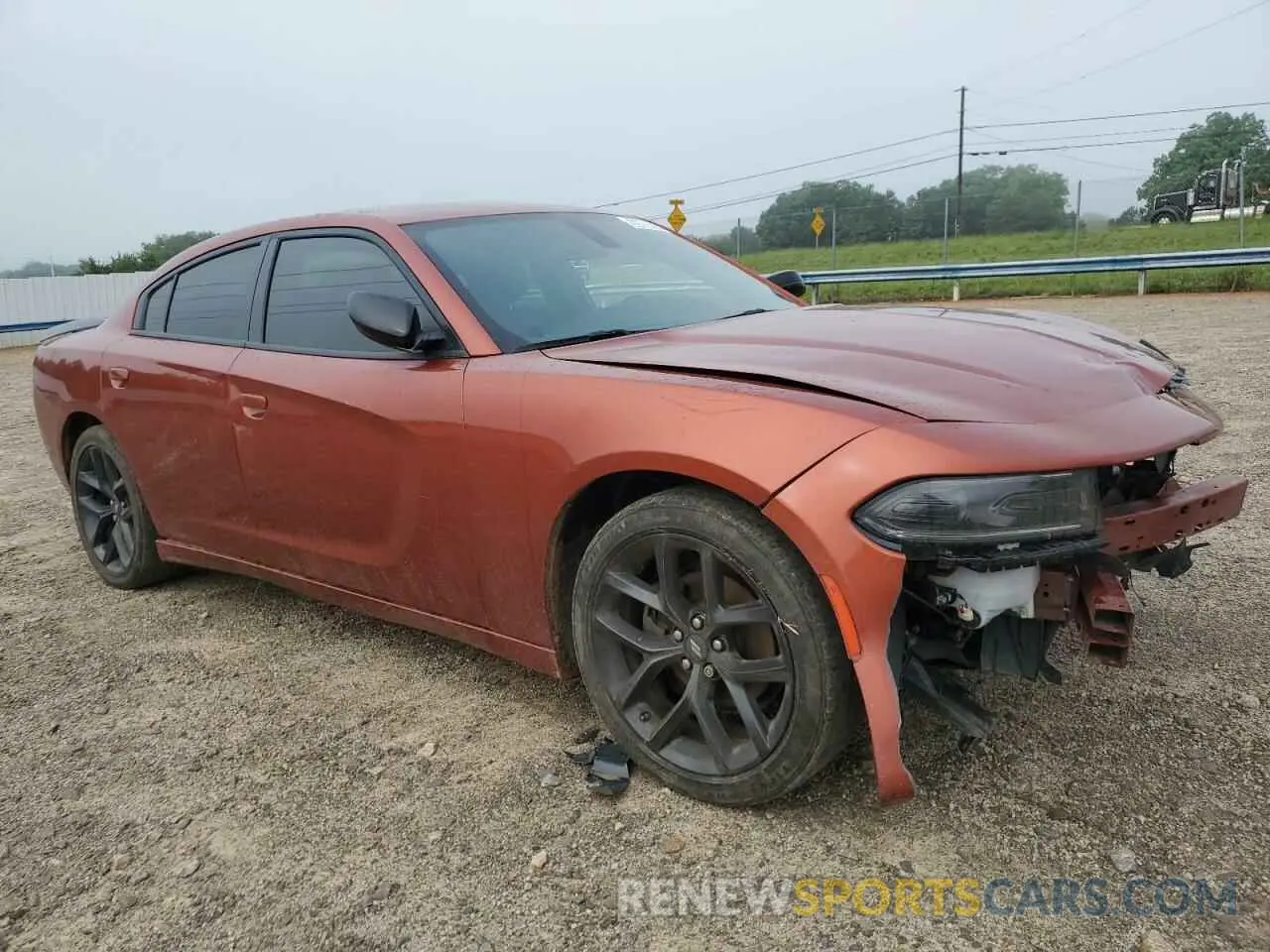 4 Photograph of a damaged car 2C3CDXBG1NH208819 DODGE CHARGER 2022