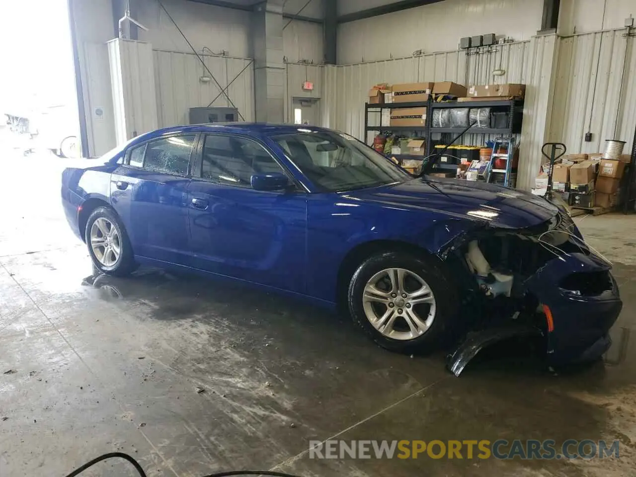 4 Photograph of a damaged car 2C3CDXBG1NH231128 DODGE CHARGER 2022