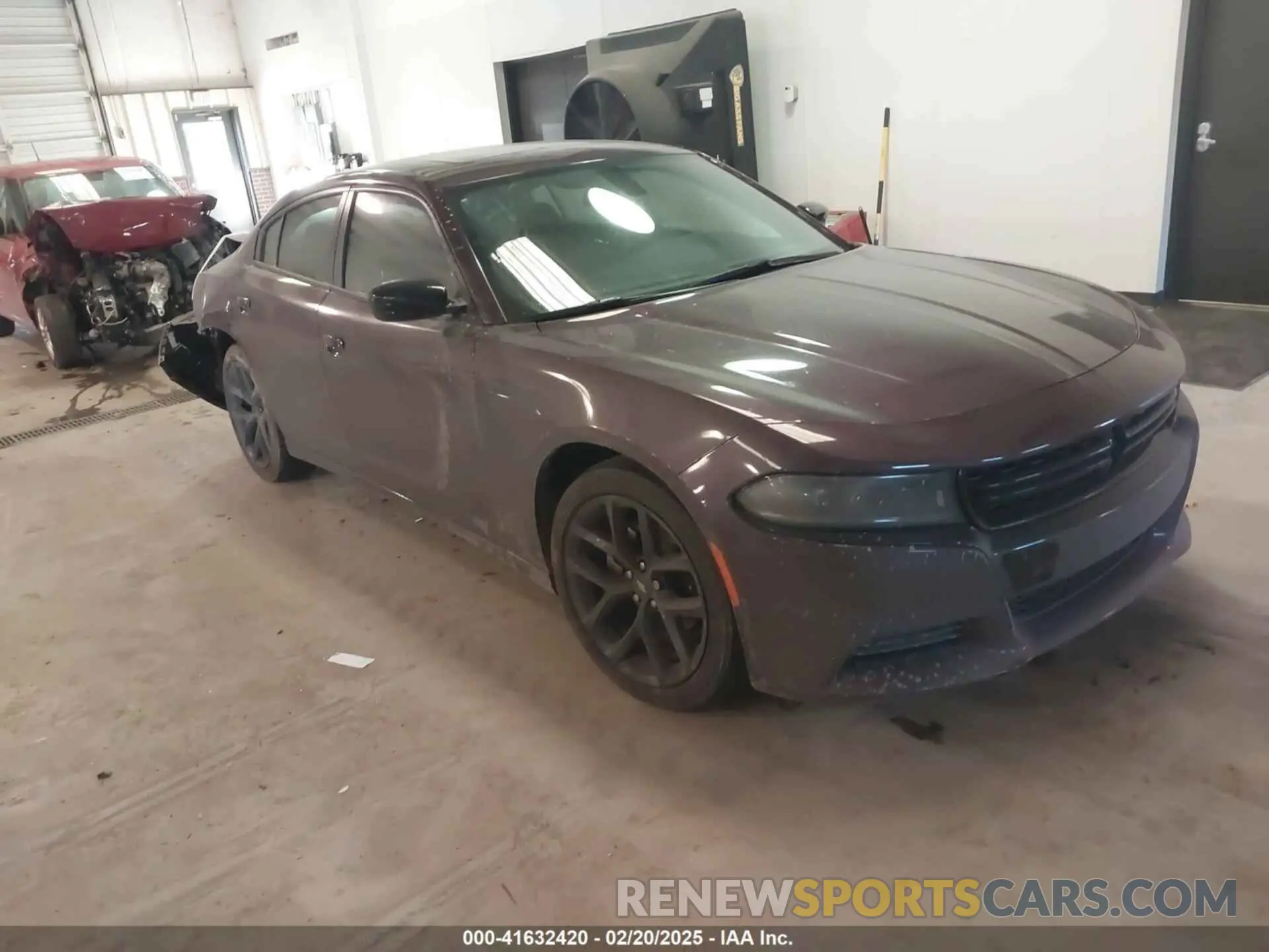 1 Photograph of a damaged car 2C3CDXBG1NH231355 DODGE CHARGER 2022