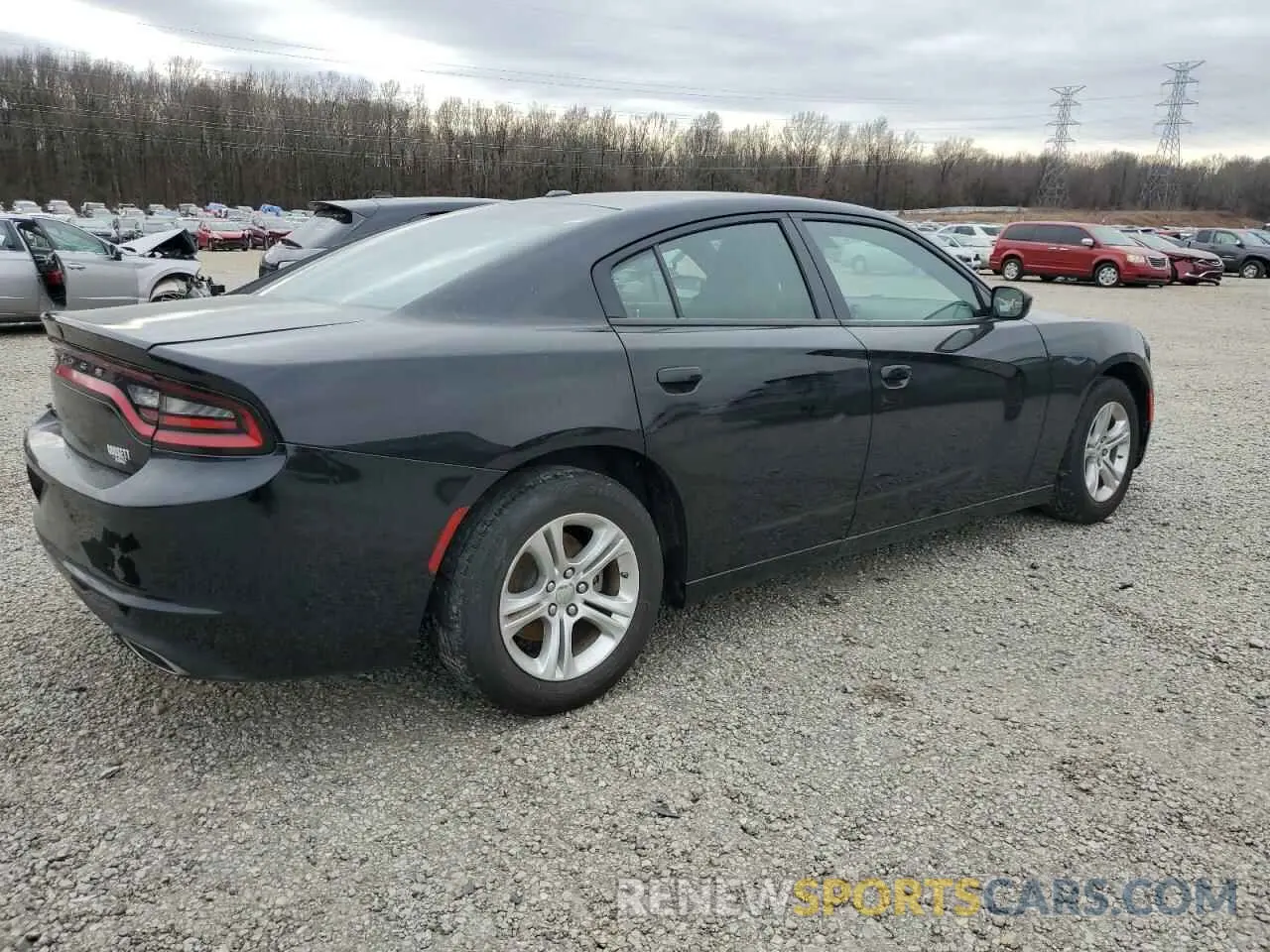 3 Photograph of a damaged car 2C3CDXBG2NH129272 DODGE CHARGER 2022