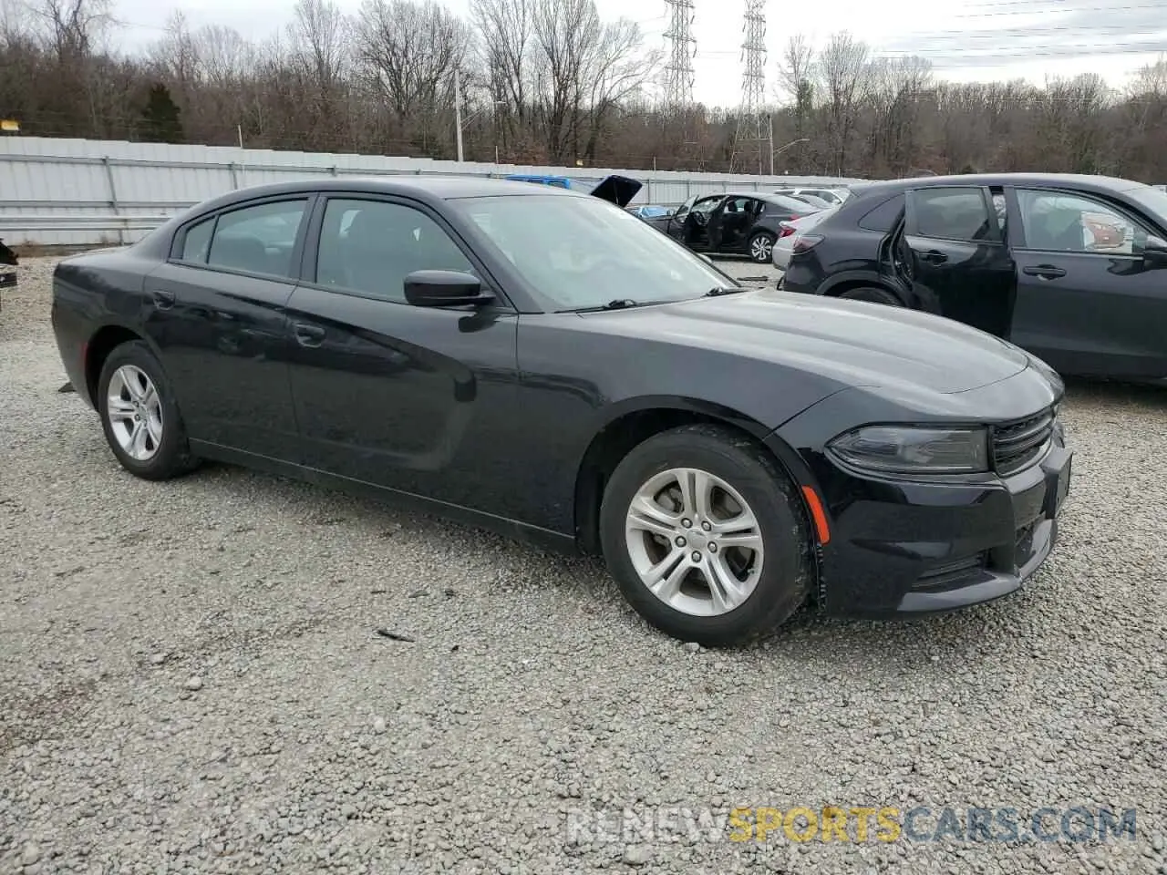 4 Photograph of a damaged car 2C3CDXBG2NH129272 DODGE CHARGER 2022