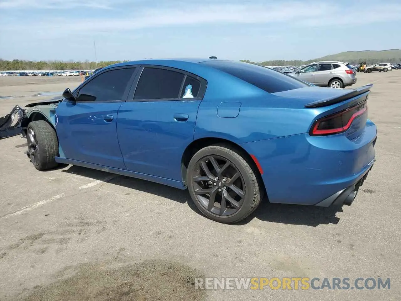 2 Photograph of a damaged car 2C3CDXBG2NH141163 DODGE CHARGER 2022