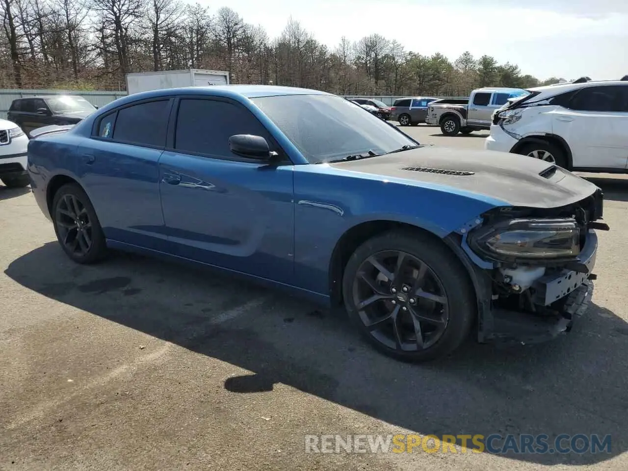 4 Photograph of a damaged car 2C3CDXBG2NH141163 DODGE CHARGER 2022