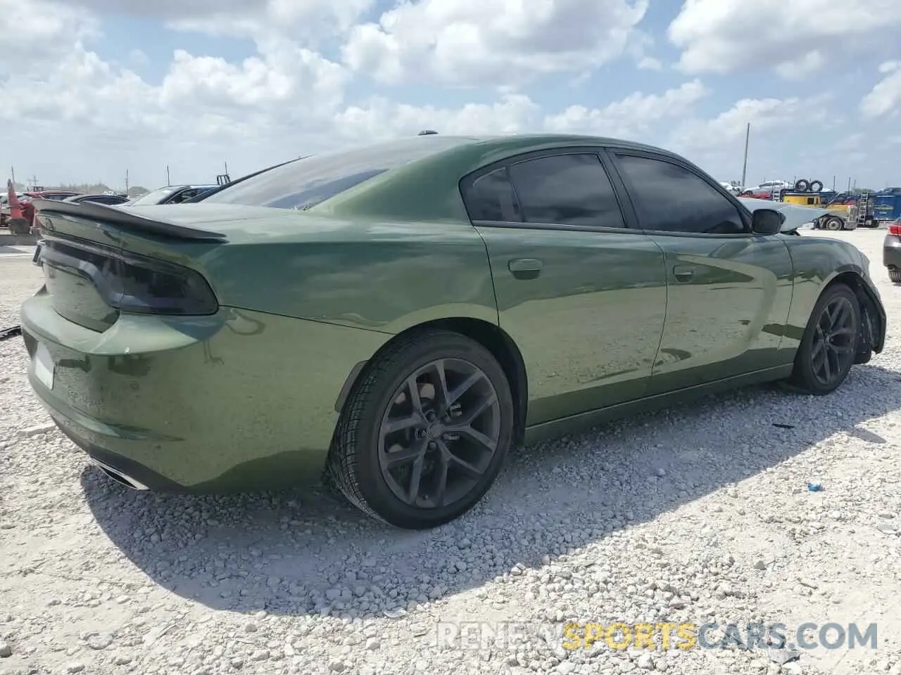 3 Photograph of a damaged car 2C3CDXBG2NH150140 DODGE CHARGER 2022