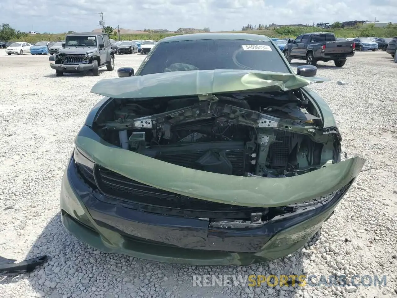 5 Photograph of a damaged car 2C3CDXBG2NH150140 DODGE CHARGER 2022