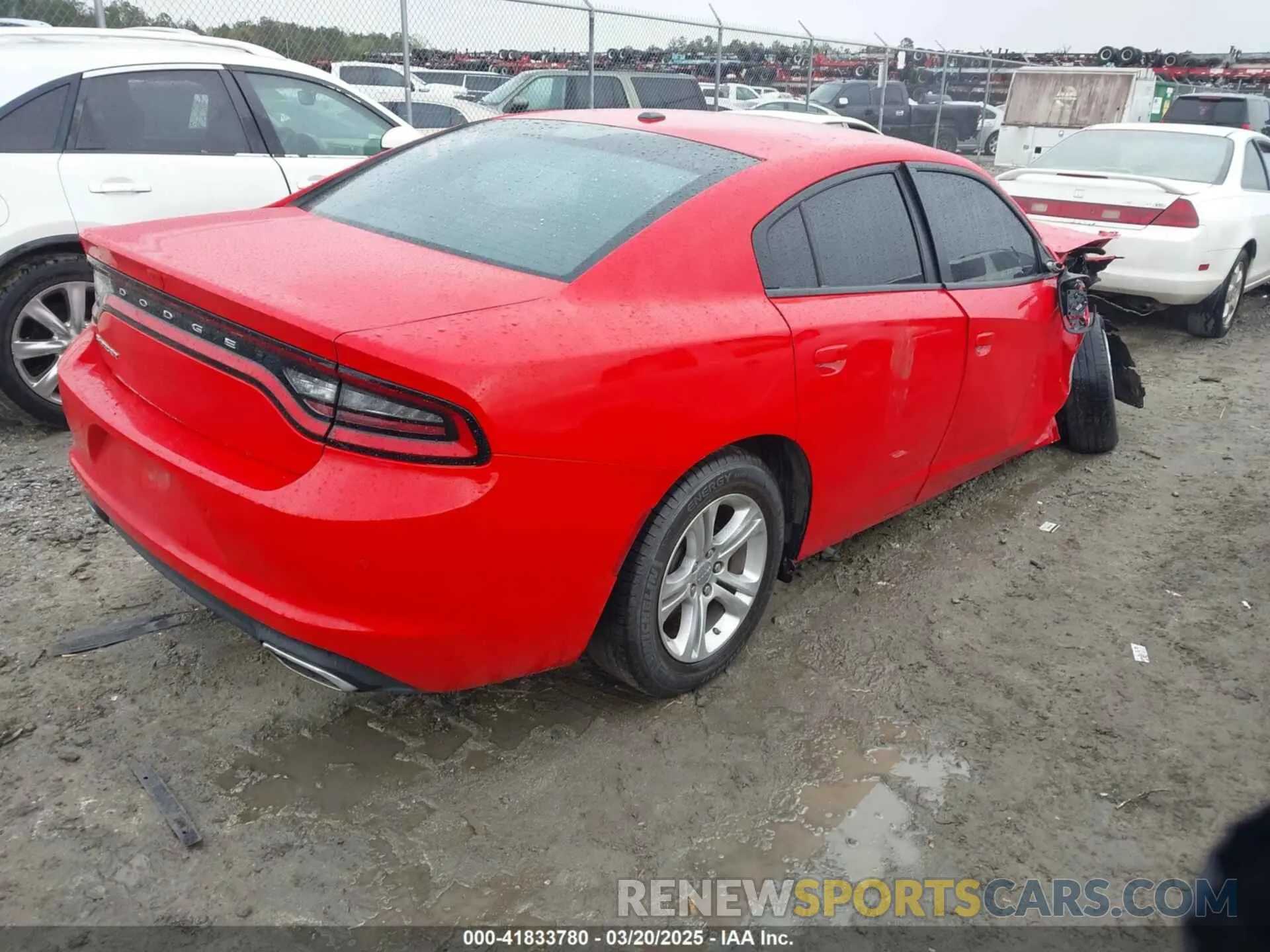 4 Photograph of a damaged car 2C3CDXBG2NH162319 DODGE CHARGER 2022