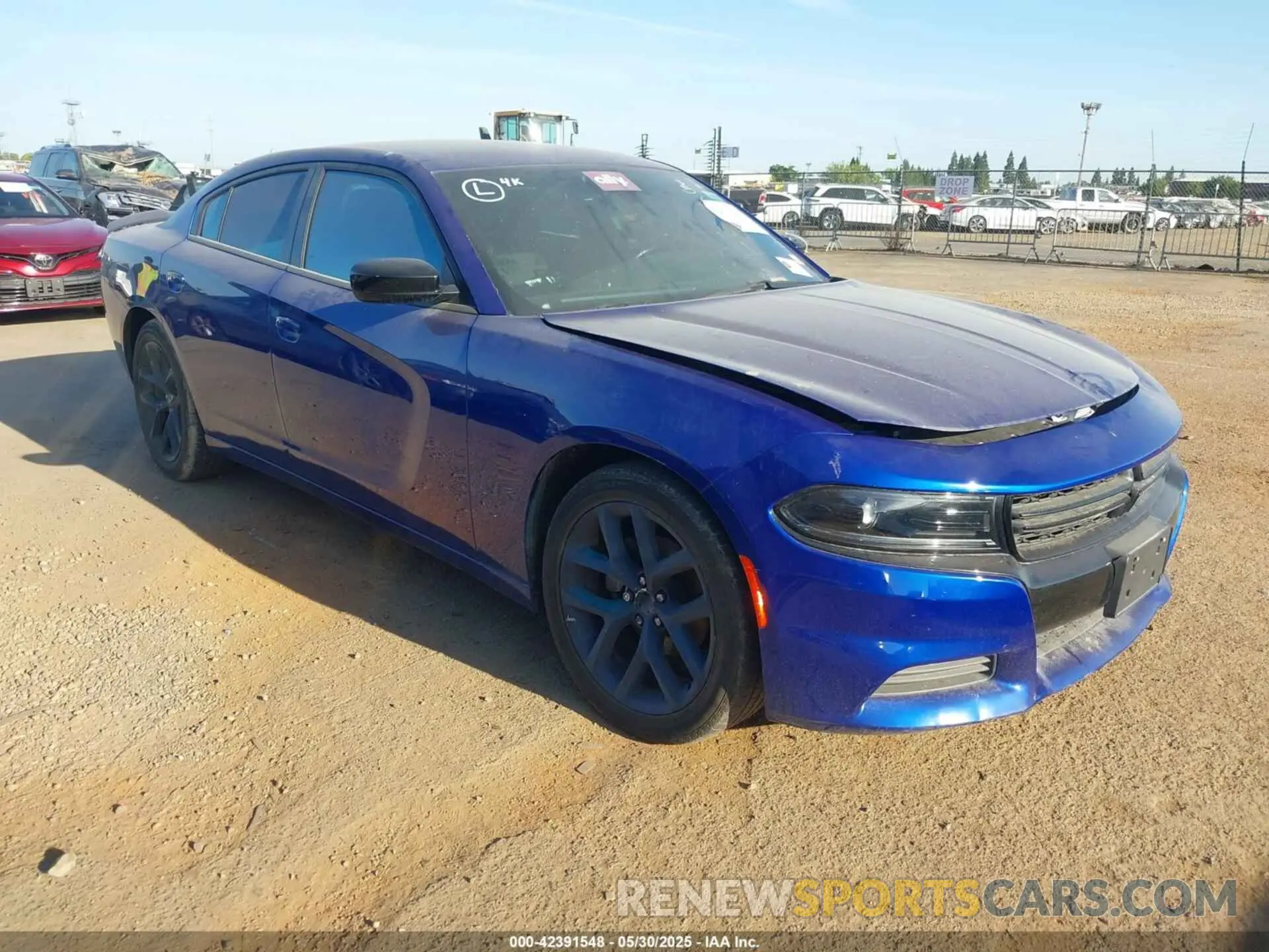 1 Photograph of a damaged car 2C3CDXBG2NH166709 DODGE CHARGER 2022