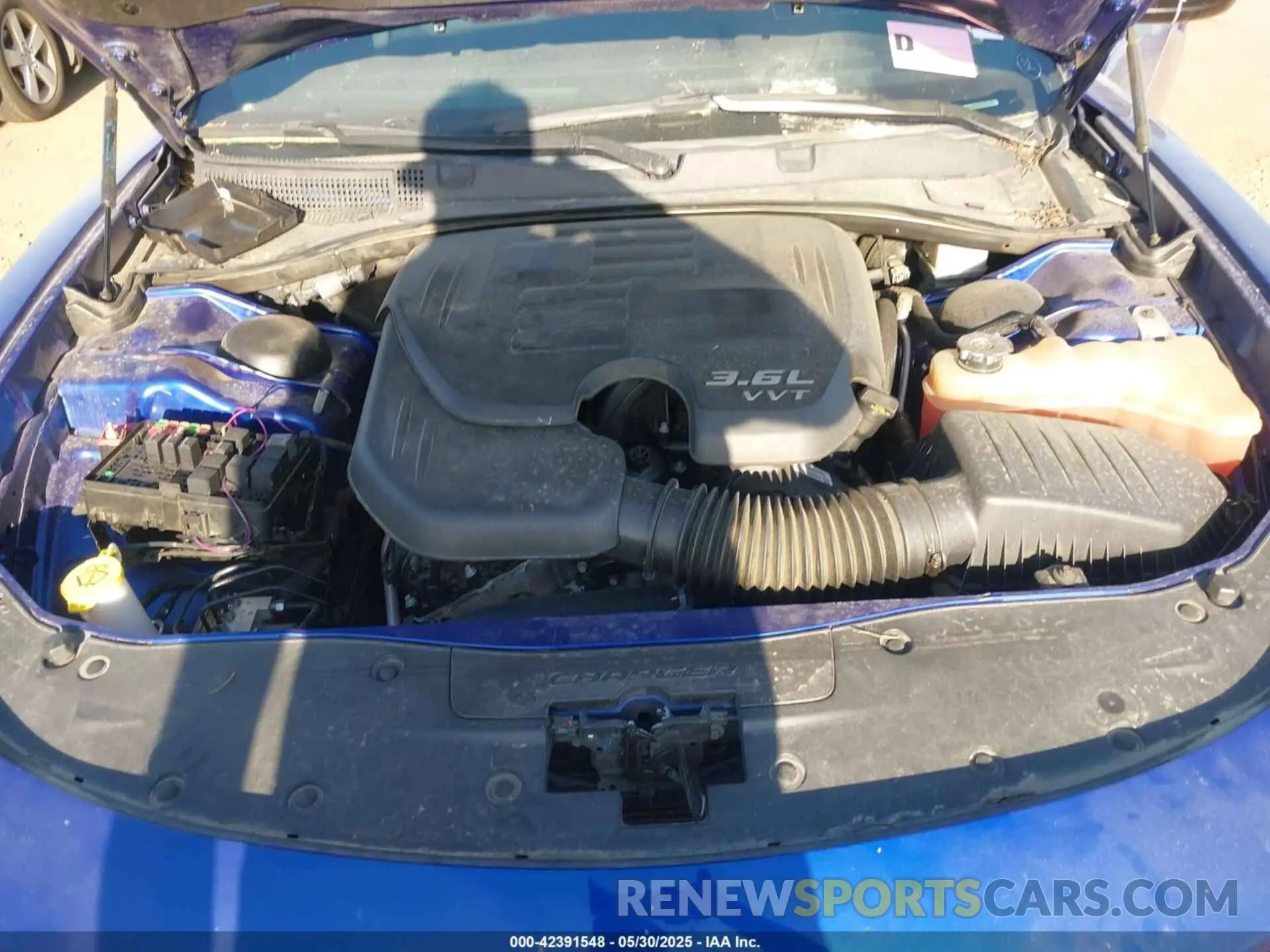 10 Photograph of a damaged car 2C3CDXBG2NH166709 DODGE CHARGER 2022