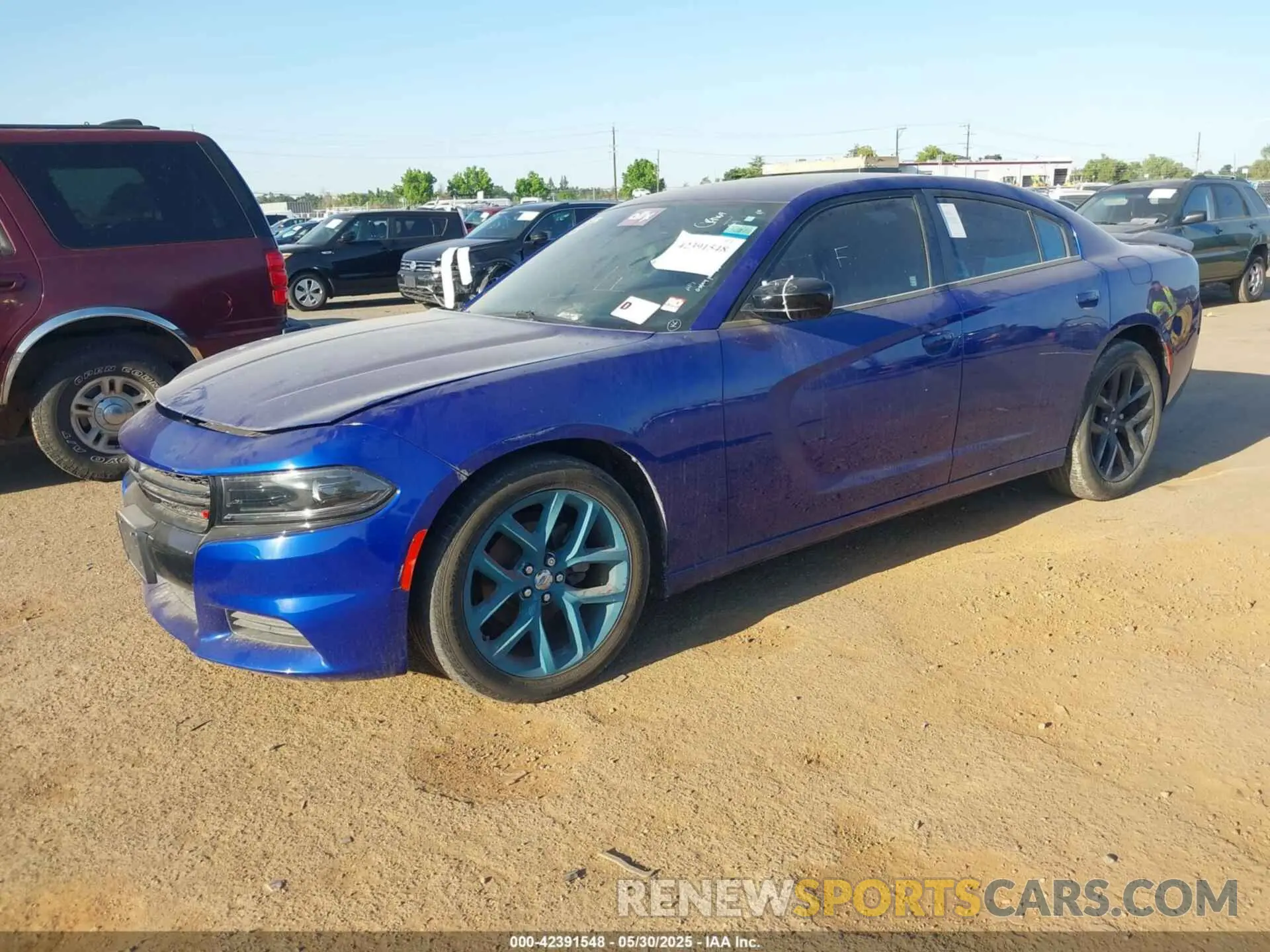 2 Photograph of a damaged car 2C3CDXBG2NH166709 DODGE CHARGER 2022
