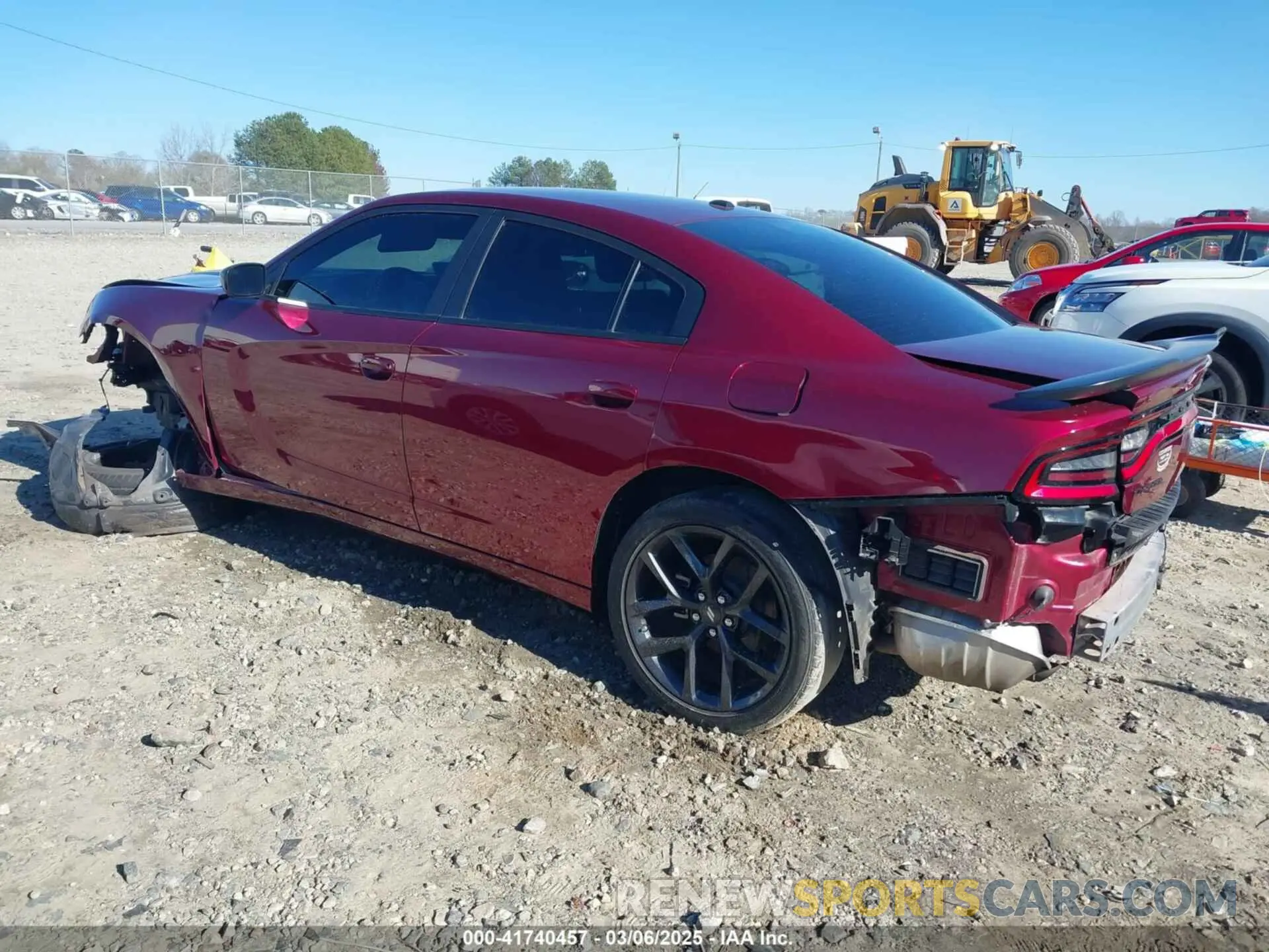 3 Photograph of a damaged car 2C3CDXBG2NH178746 DODGE CHARGER 2022