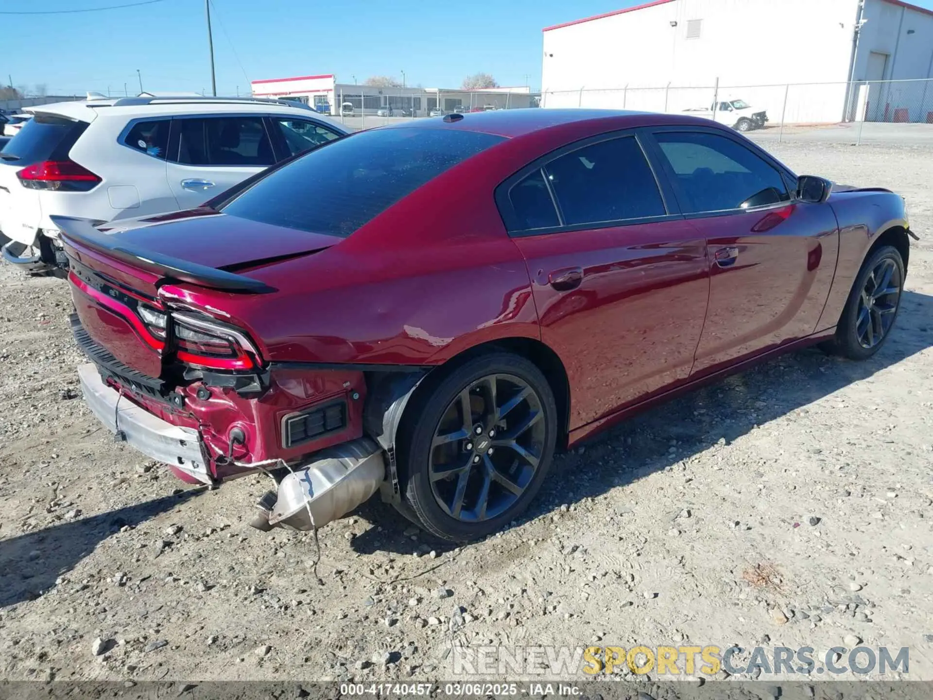 4 Photograph of a damaged car 2C3CDXBG2NH178746 DODGE CHARGER 2022