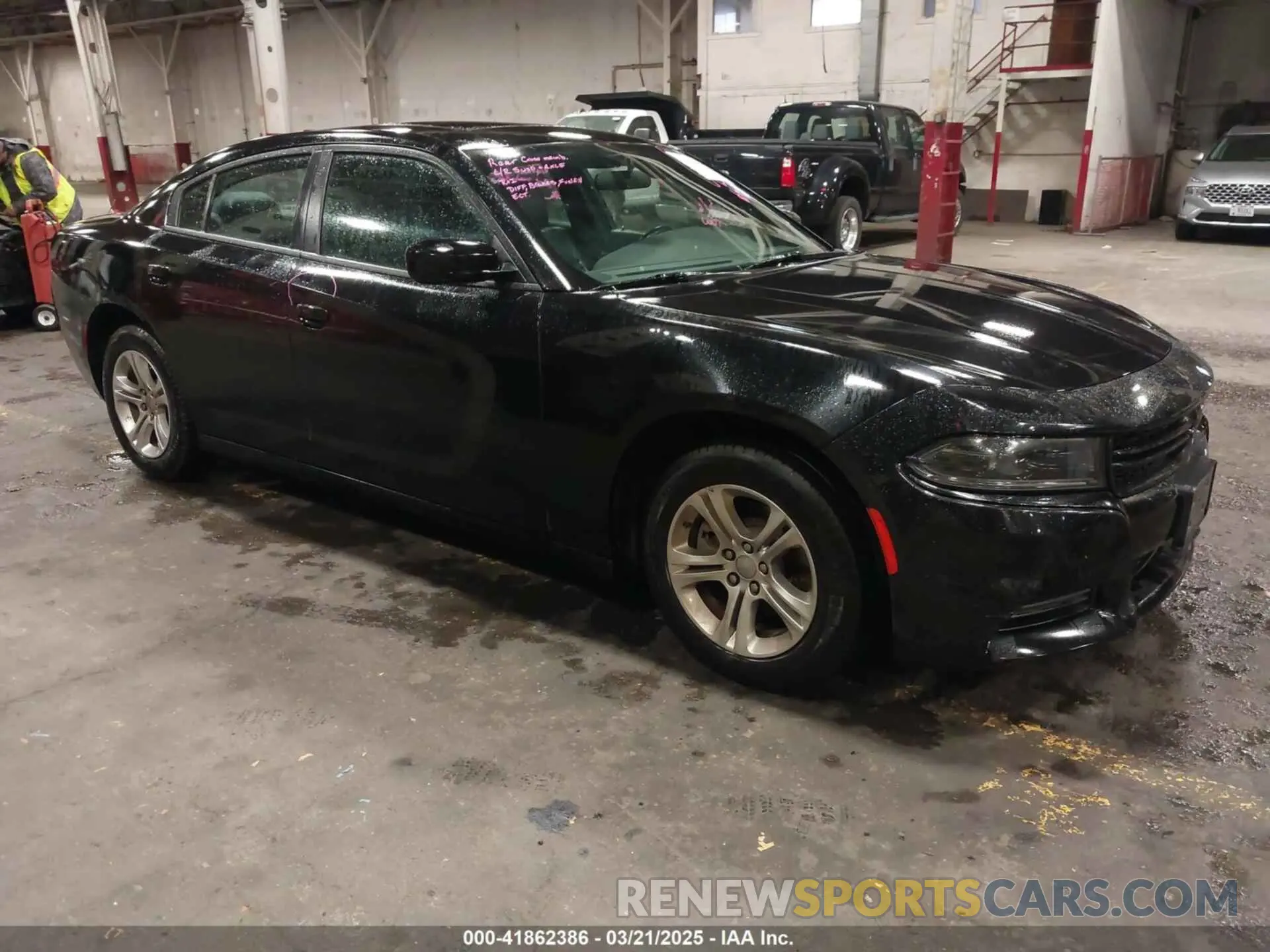 1 Photograph of a damaged car 2C3CDXBG2NH197314 DODGE CHARGER 2022