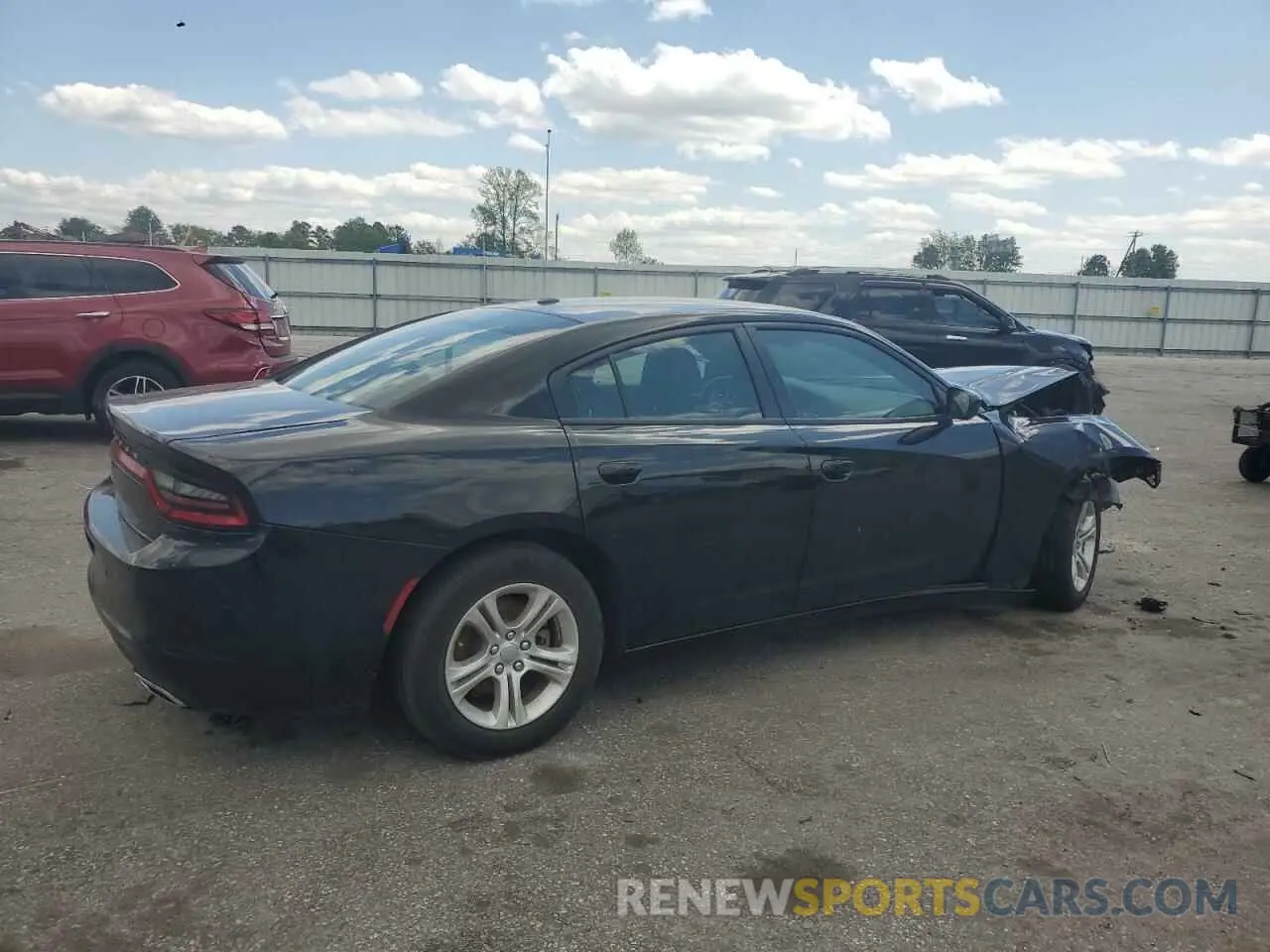 3 Photograph of a damaged car 2C3CDXBG2NH200616 DODGE CHARGER 2022