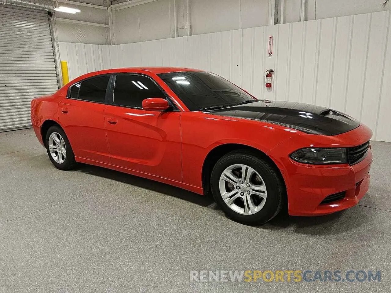 4 Photograph of a damaged car 2C3CDXBG2NH212474 DODGE CHARGER 2022