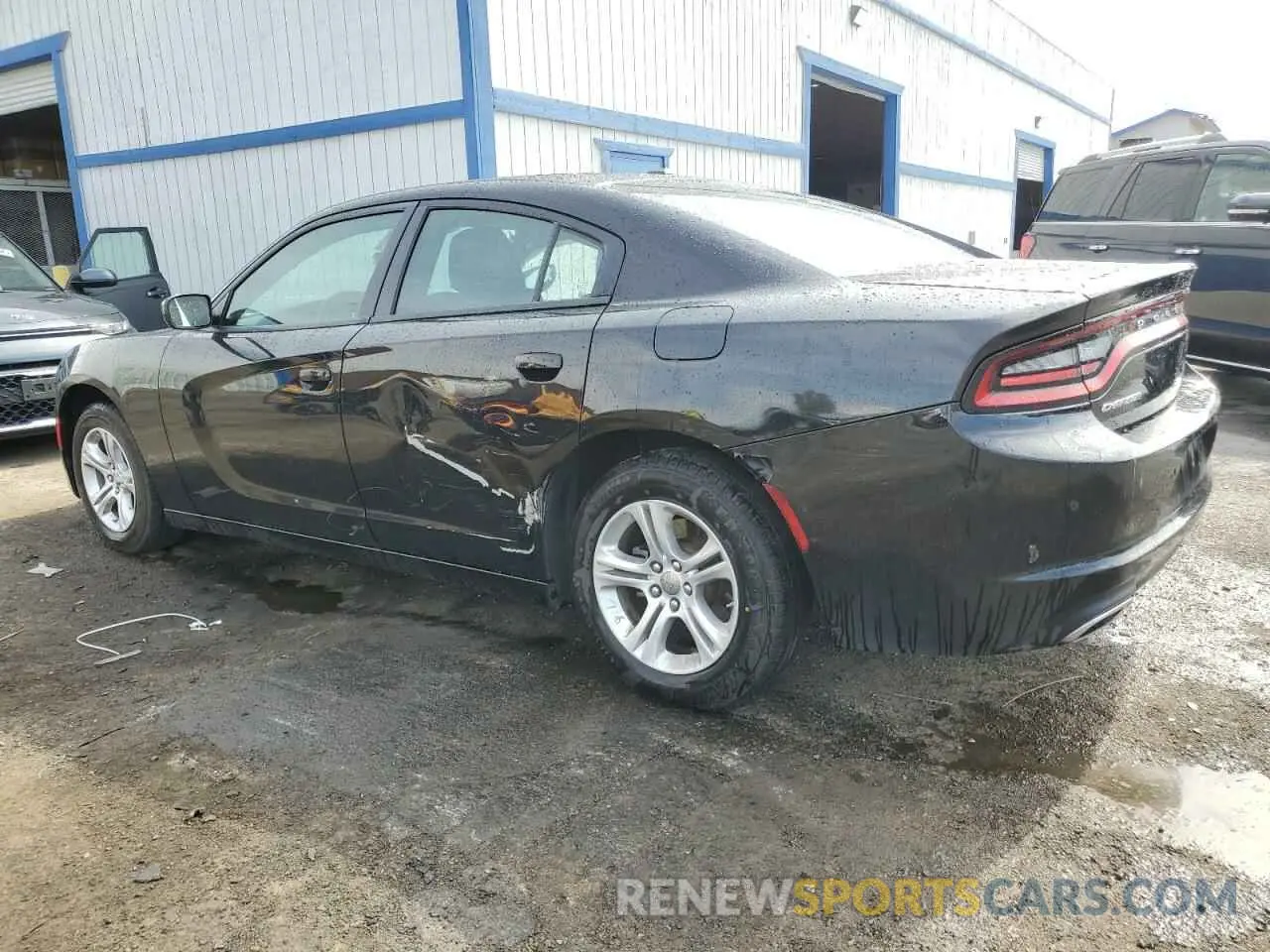 2 Photograph of a damaged car 2C3CDXBG2NH212541 DODGE CHARGER 2022