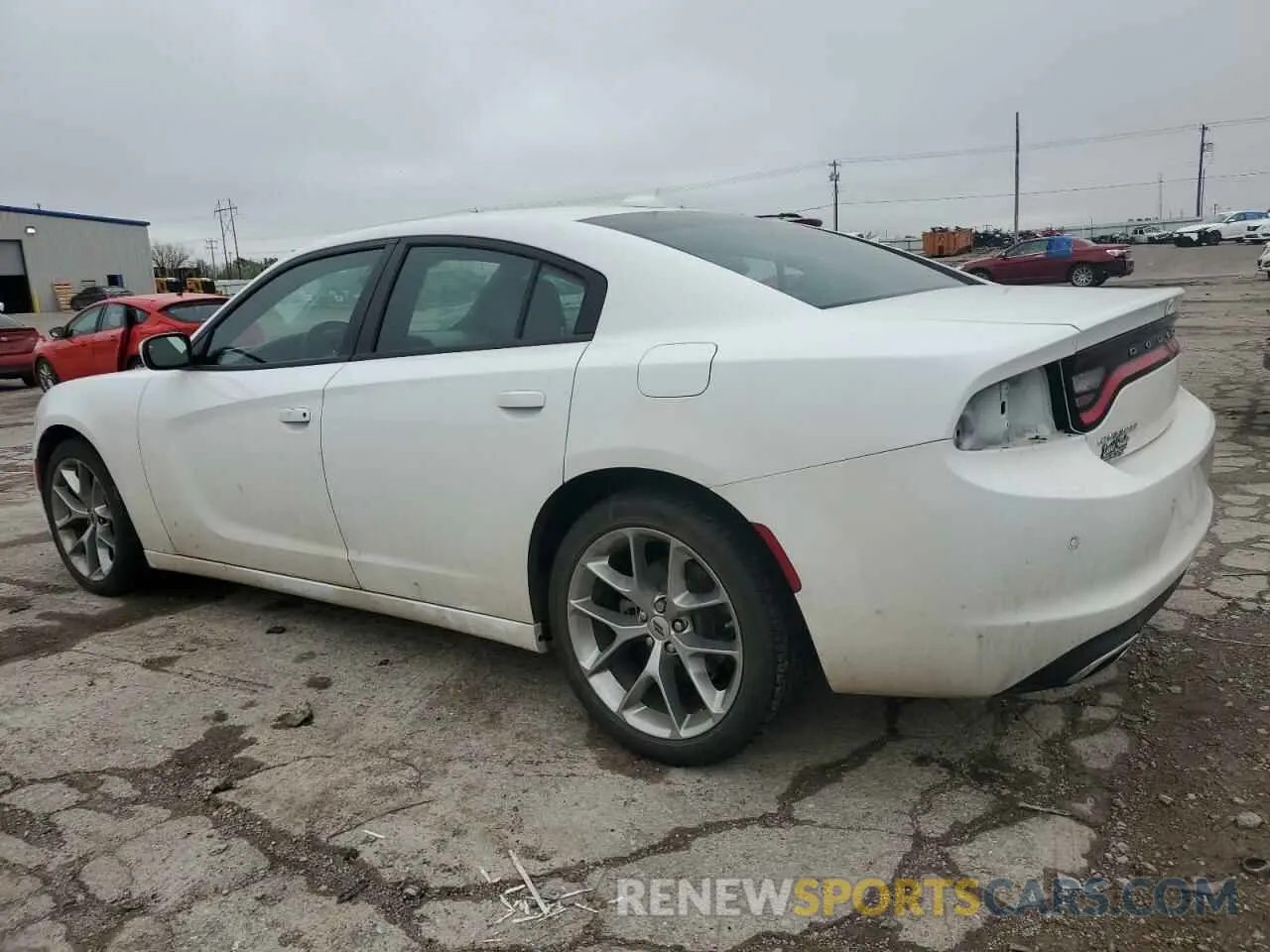 2 Photograph of a damaged car 2C3CDXBG2NH216878 DODGE CHARGER 2022