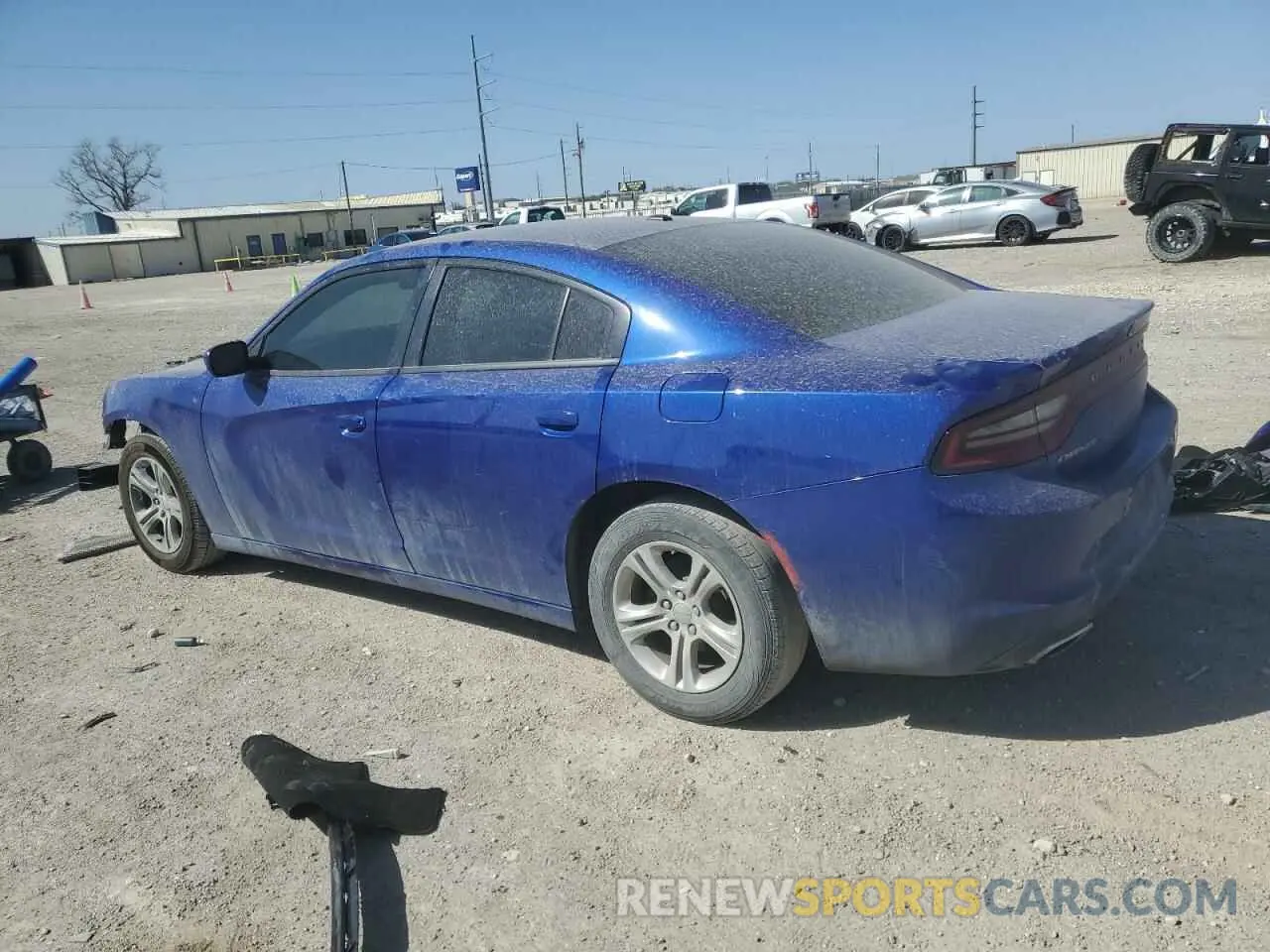 2 Photograph of a damaged car 2C3CDXBG2NH217237 DODGE CHARGER 2022