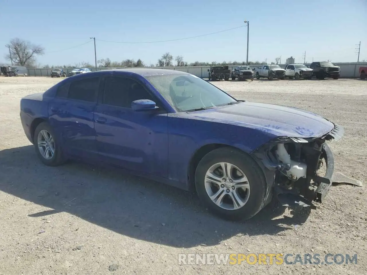 4 Photograph of a damaged car 2C3CDXBG2NH217237 DODGE CHARGER 2022