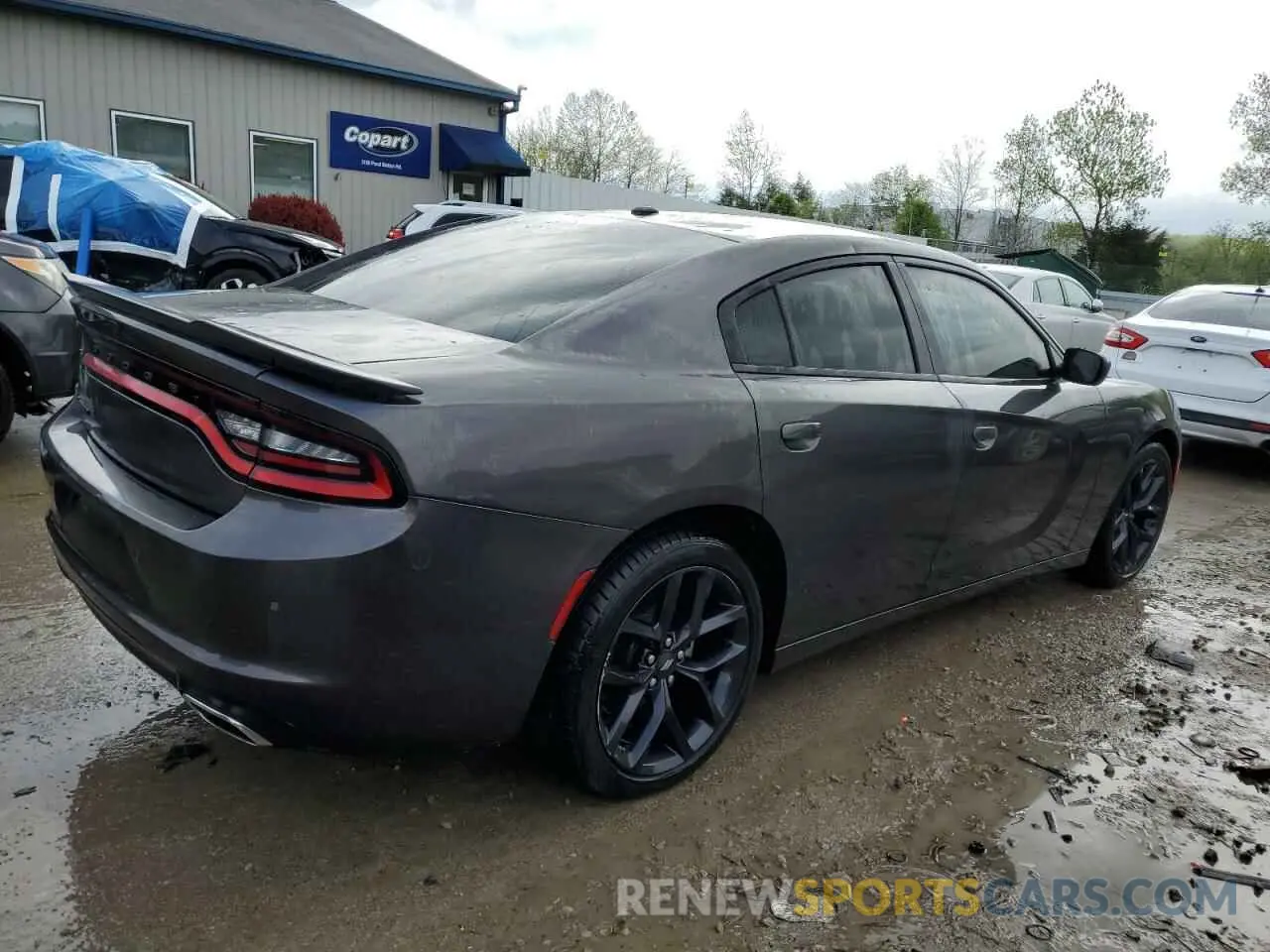 3 Photograph of a damaged car 2C3CDXBG2NH224737 DODGE CHARGER 2022