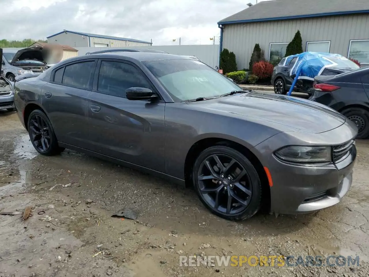 4 Photograph of a damaged car 2C3CDXBG2NH224737 DODGE CHARGER 2022