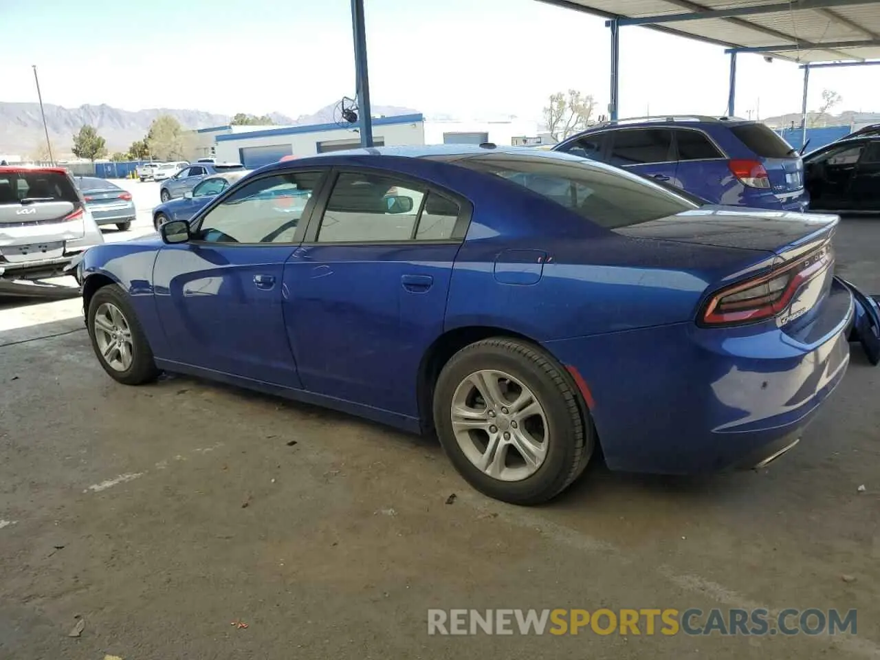 2 Photograph of a damaged car 2C3CDXBG2NH231476 DODGE CHARGER 2022