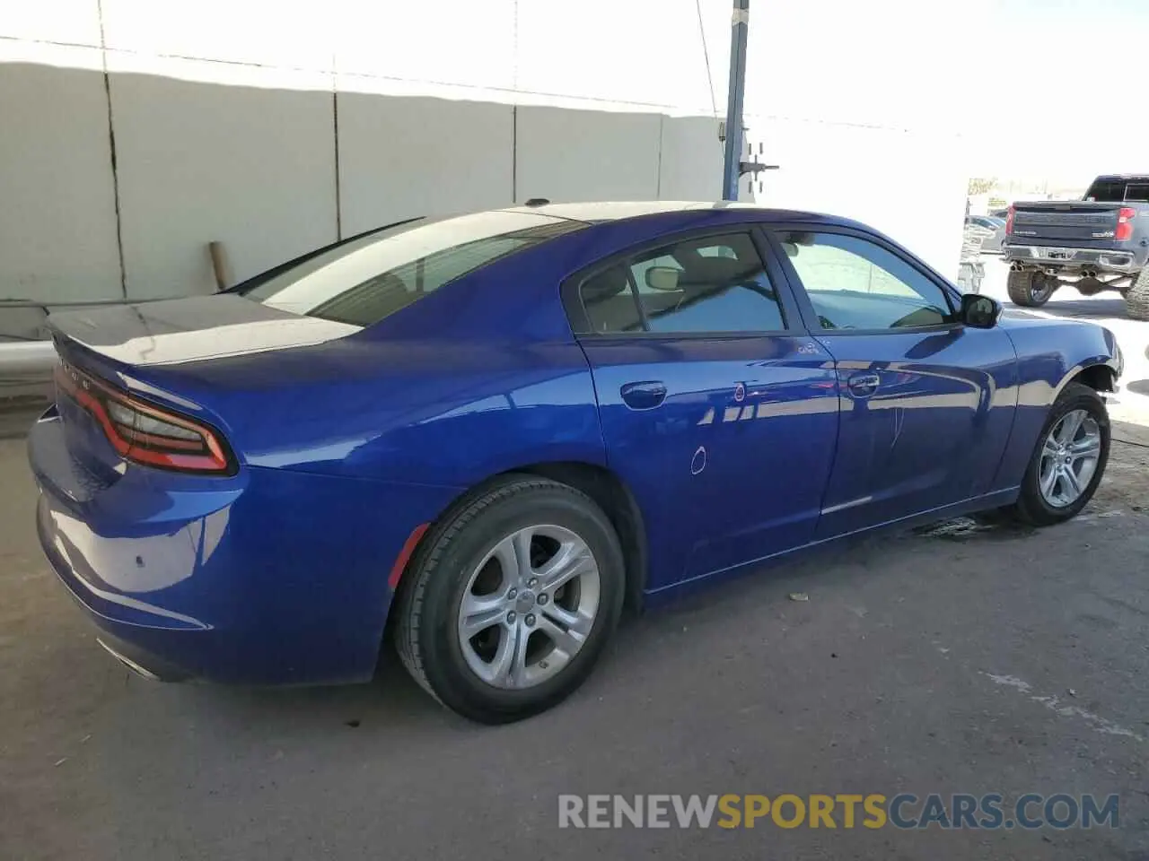 3 Photograph of a damaged car 2C3CDXBG2NH231476 DODGE CHARGER 2022