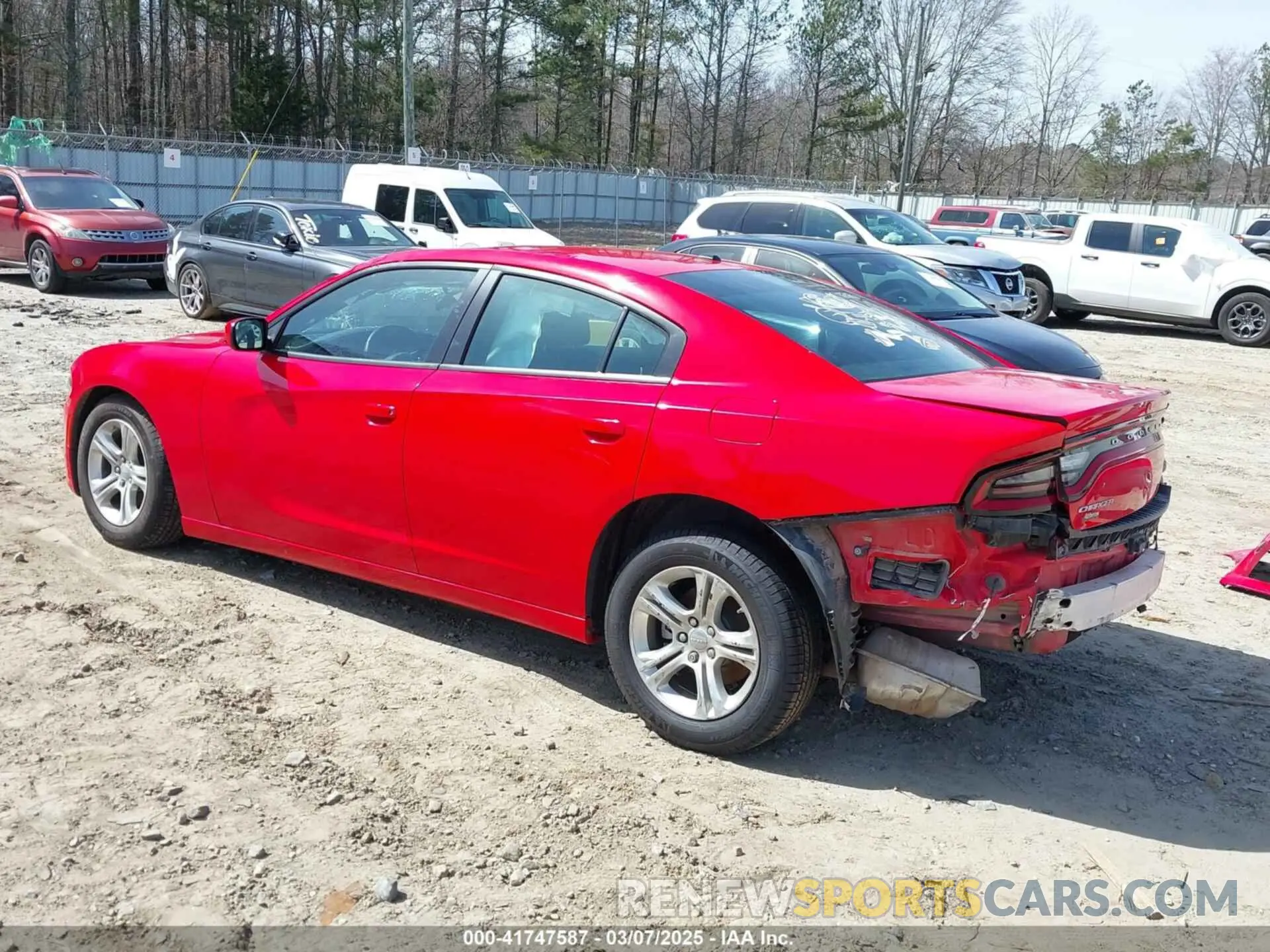 3 Photograph of a damaged car 2C3CDXBG3NH162040 DODGE CHARGER 2022
