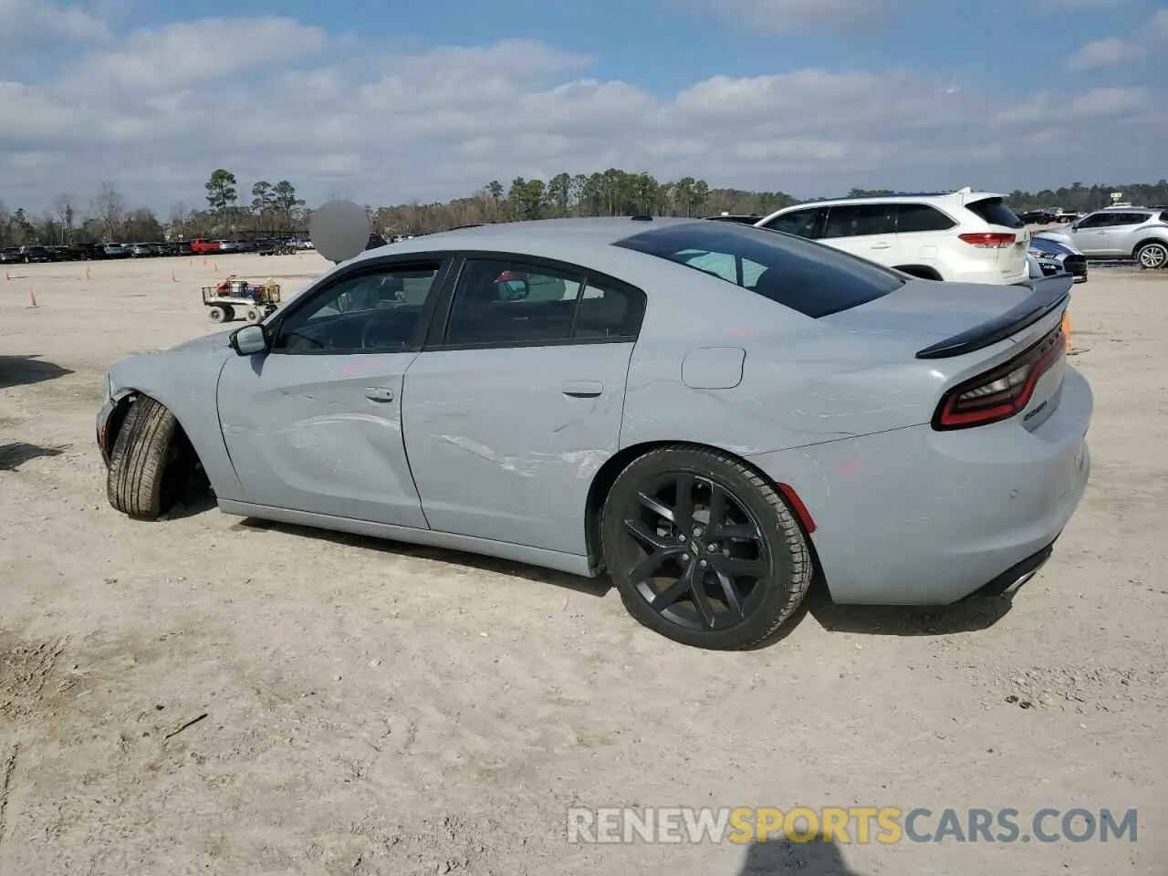 2 Photograph of a damaged car 2C3CDXBG3NH189593 DODGE CHARGER 2022