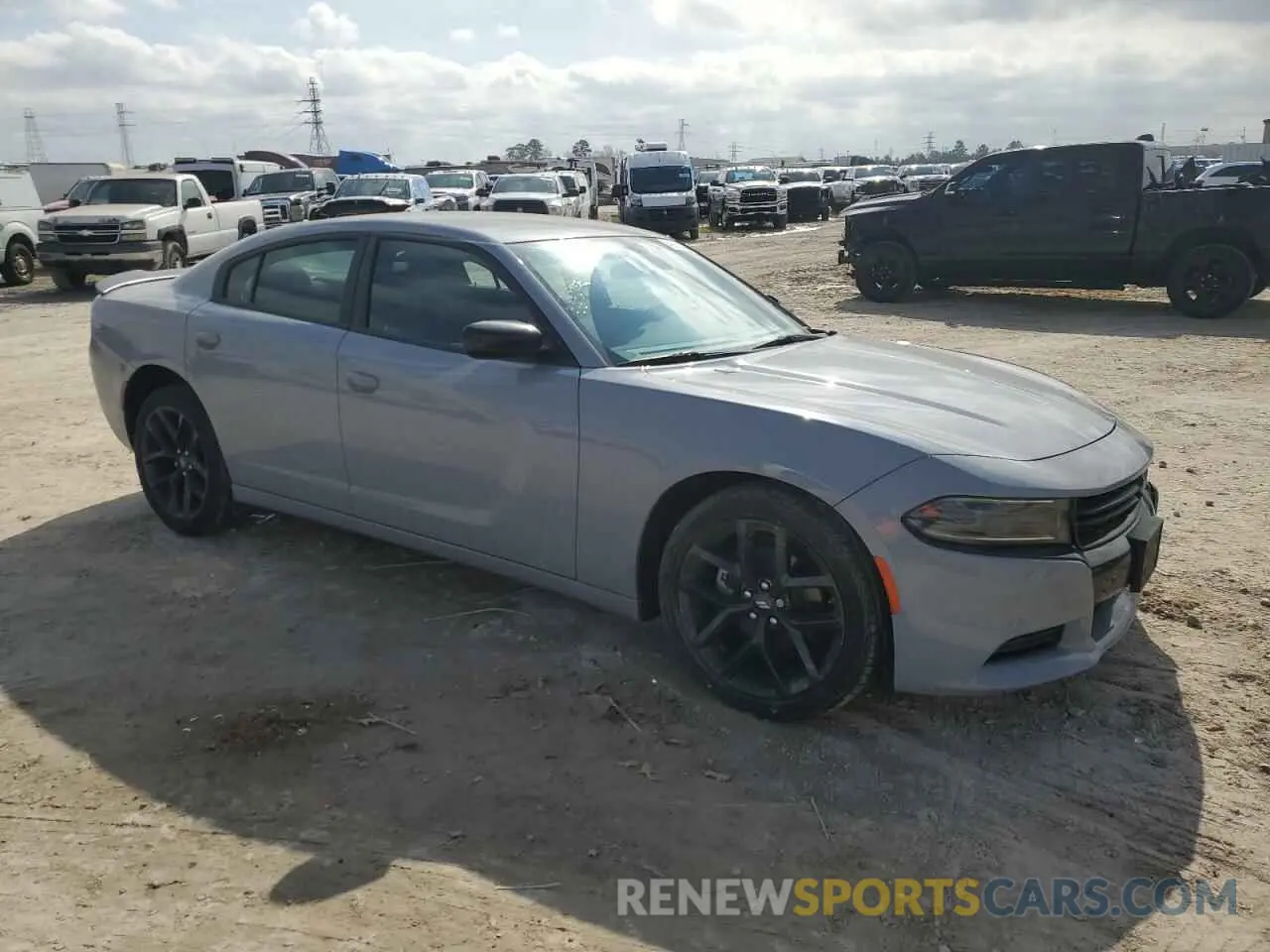 4 Photograph of a damaged car 2C3CDXBG3NH189593 DODGE CHARGER 2022