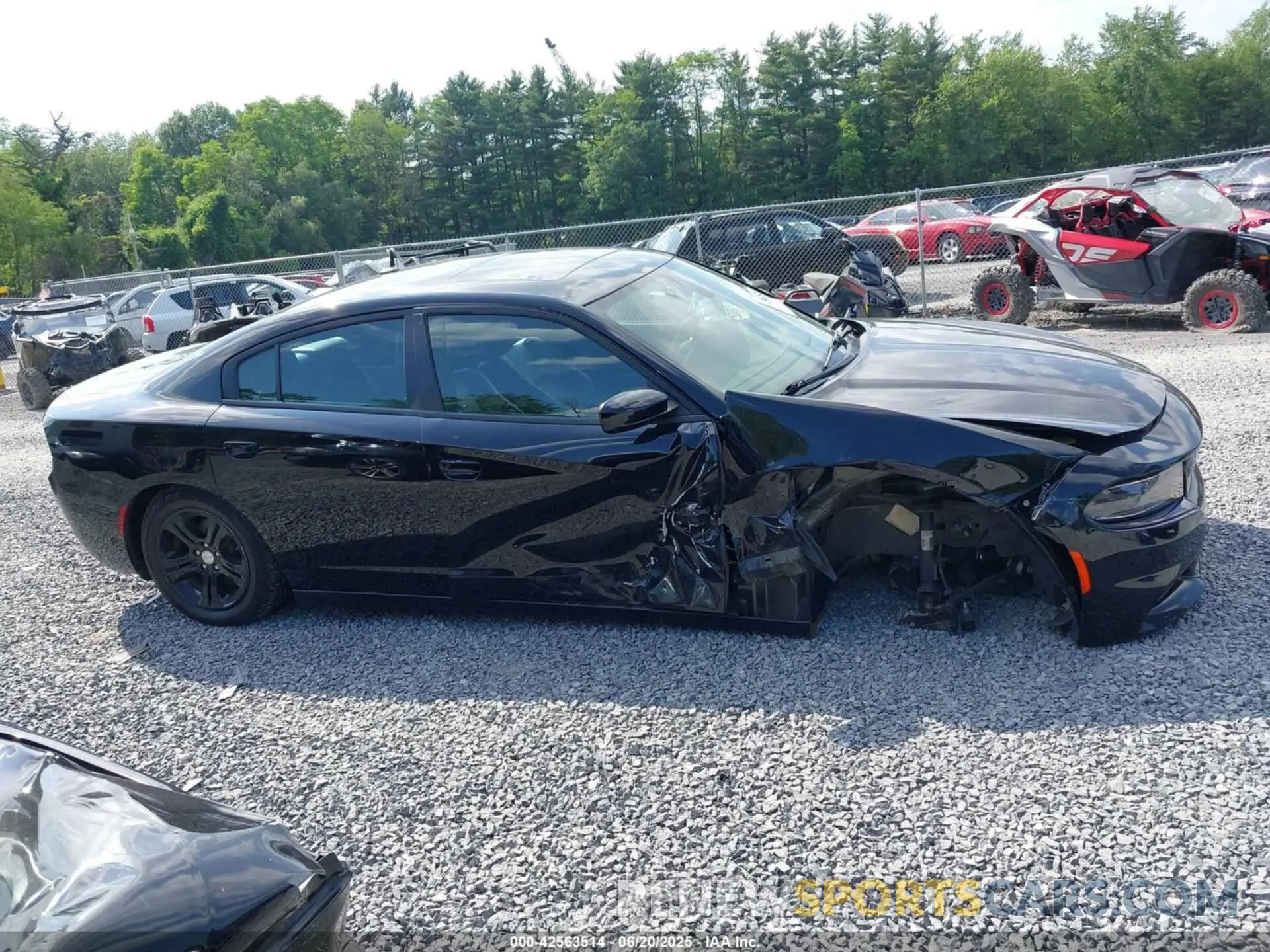 13 Photograph of a damaged car 2C3CDXBG3NH197502 DODGE CHARGER 2022