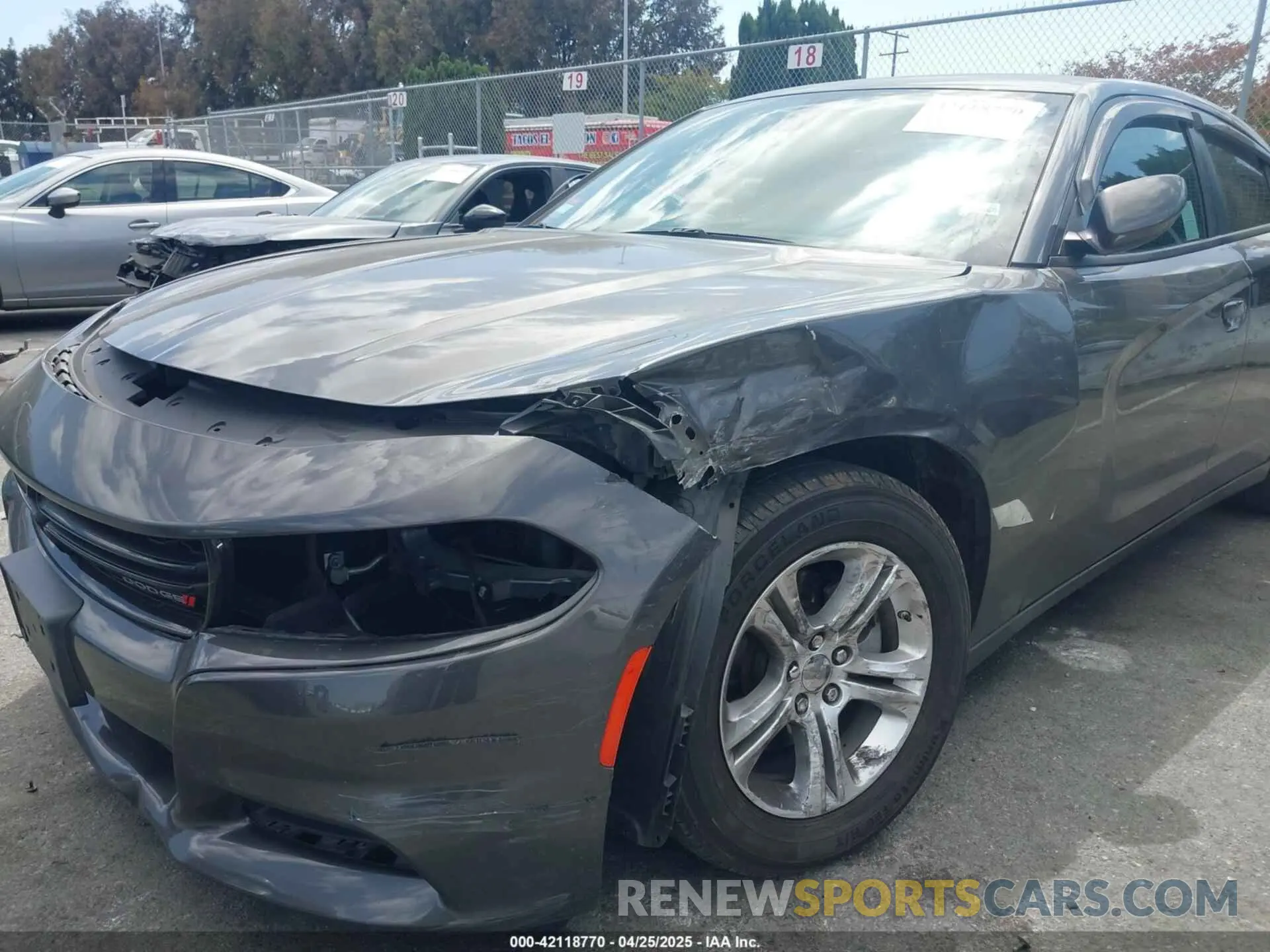 6 Photograph of a damaged car 2C3CDXBG3NH208949 DODGE CHARGER 2022