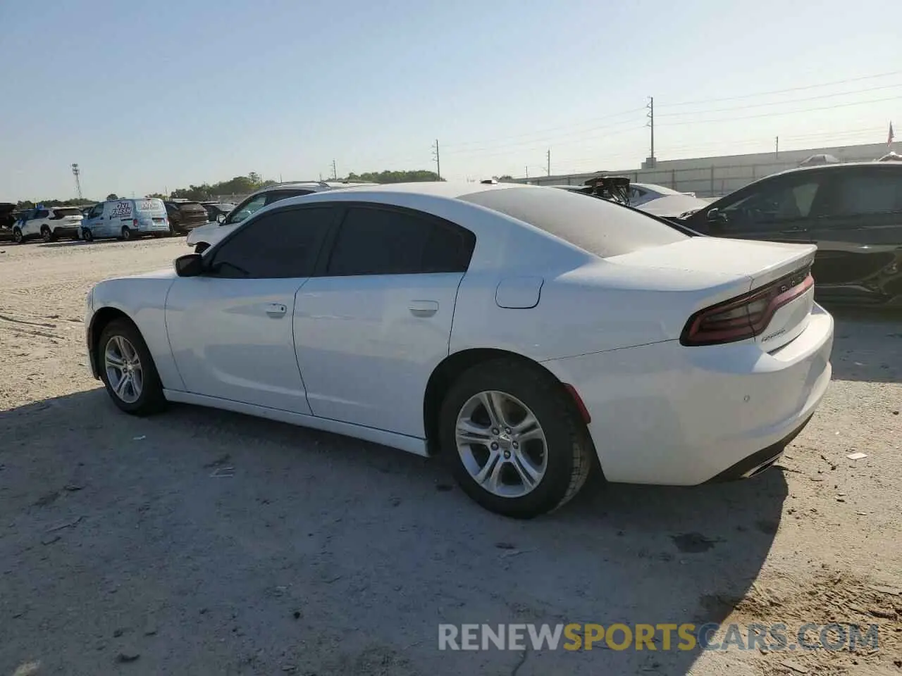 2 Photograph of a damaged car 2C3CDXBG3NH212953 DODGE CHARGER 2022