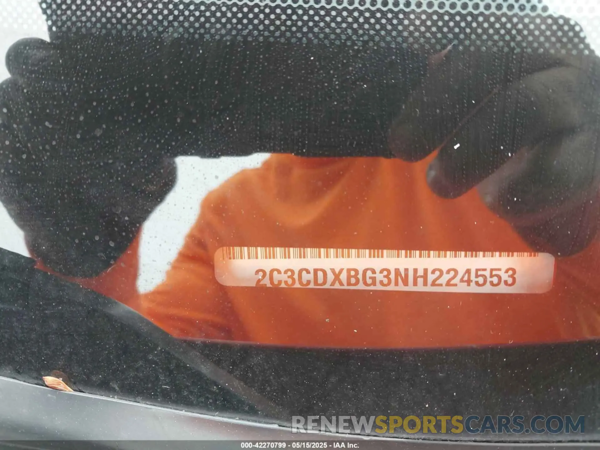 9 Photograph of a damaged car 2C3CDXBG3NH224553 DODGE CHARGER 2022