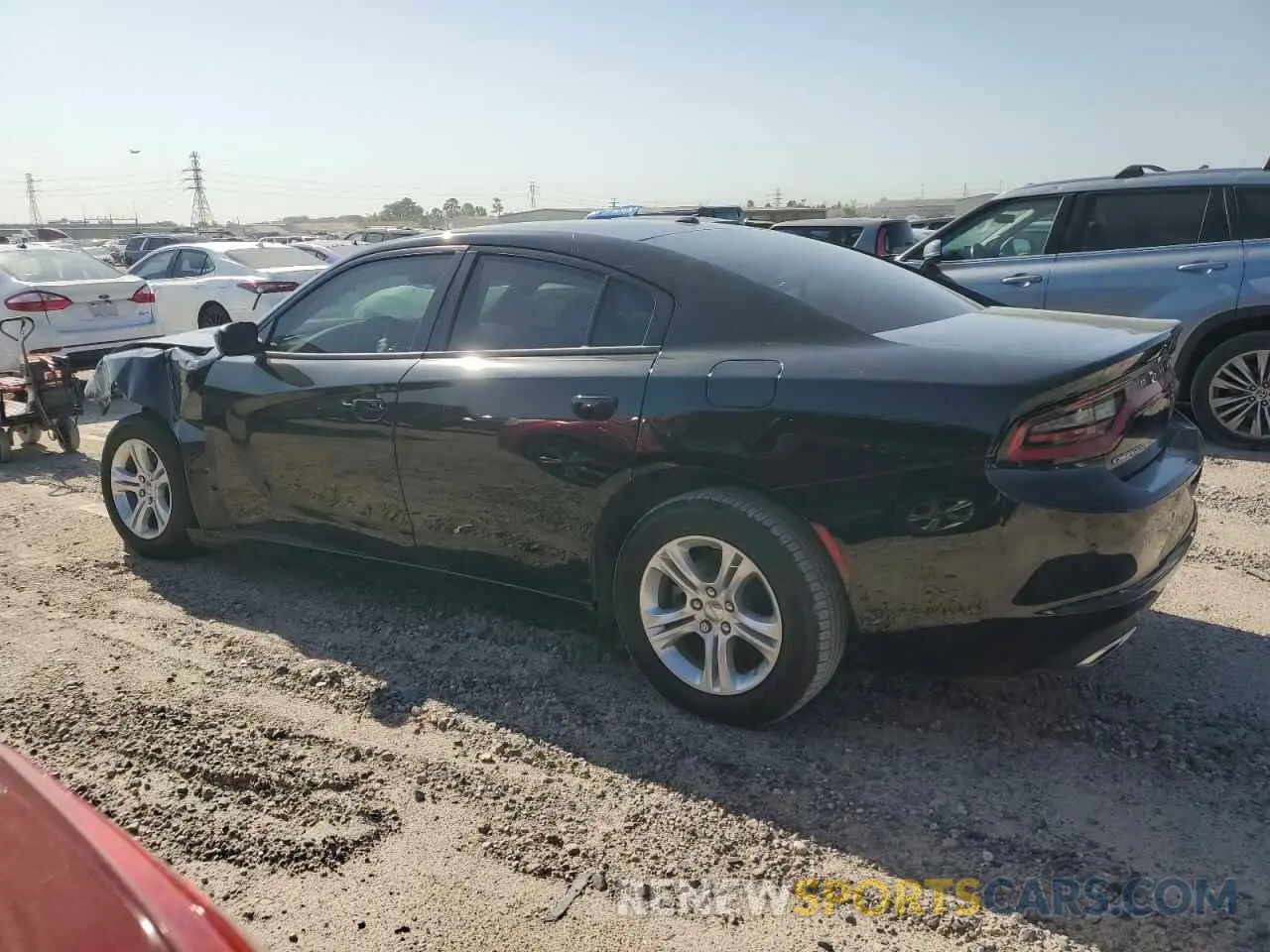2 Photograph of a damaged car 2C3CDXBG3NH225024 DODGE CHARGER 2022