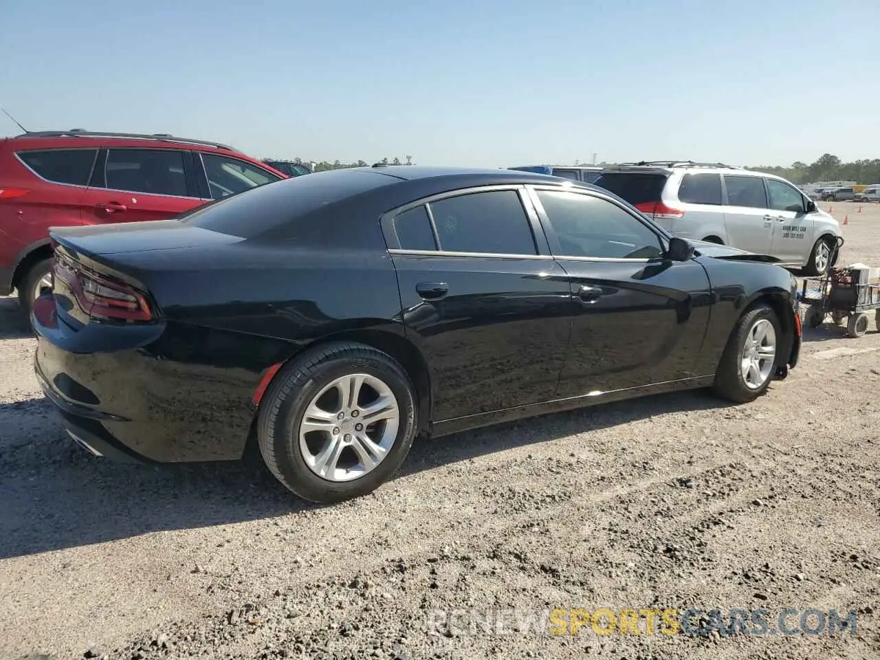 3 Photograph of a damaged car 2C3CDXBG3NH225024 DODGE CHARGER 2022