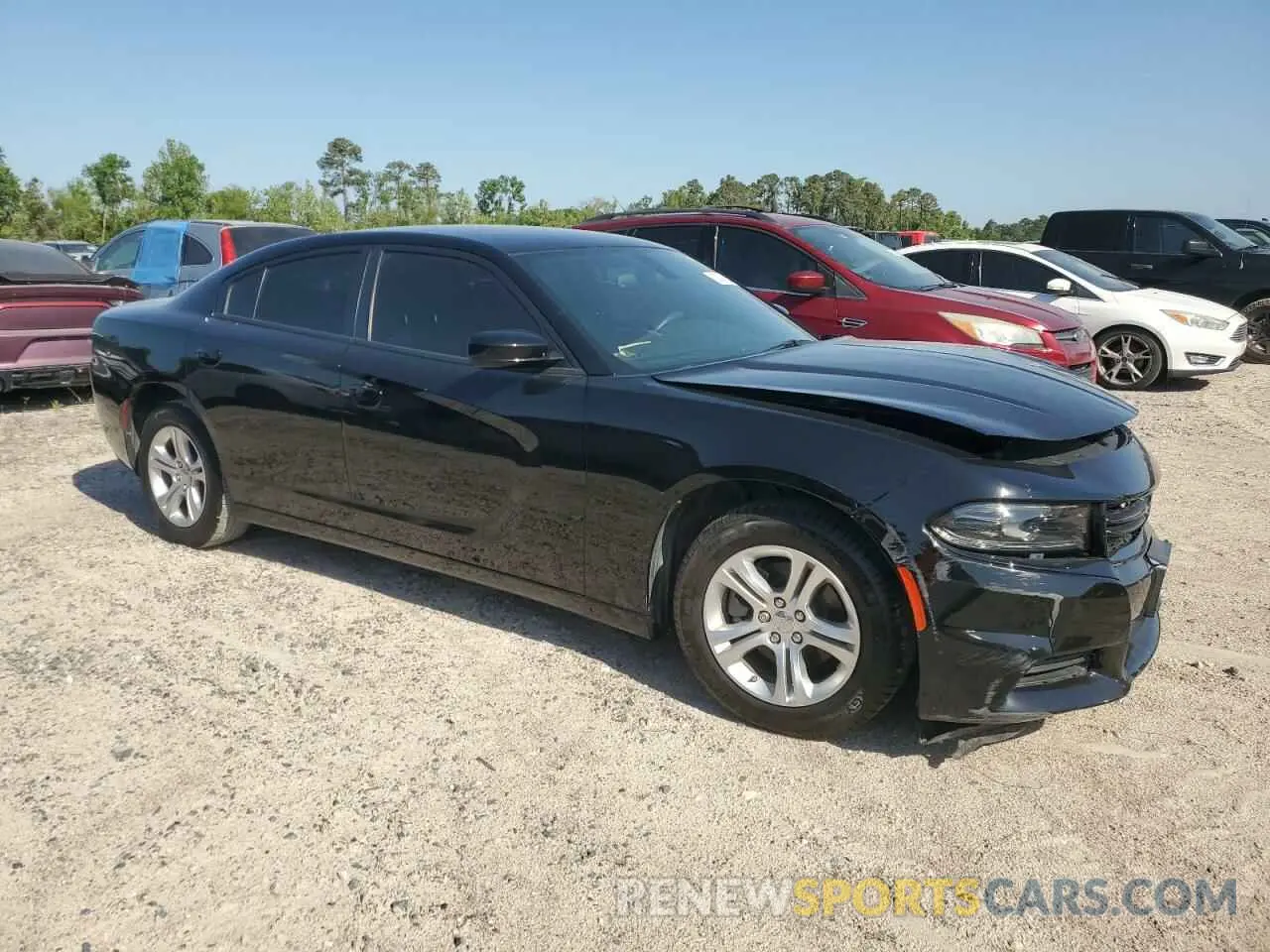 4 Photograph of a damaged car 2C3CDXBG3NH225024 DODGE CHARGER 2022
