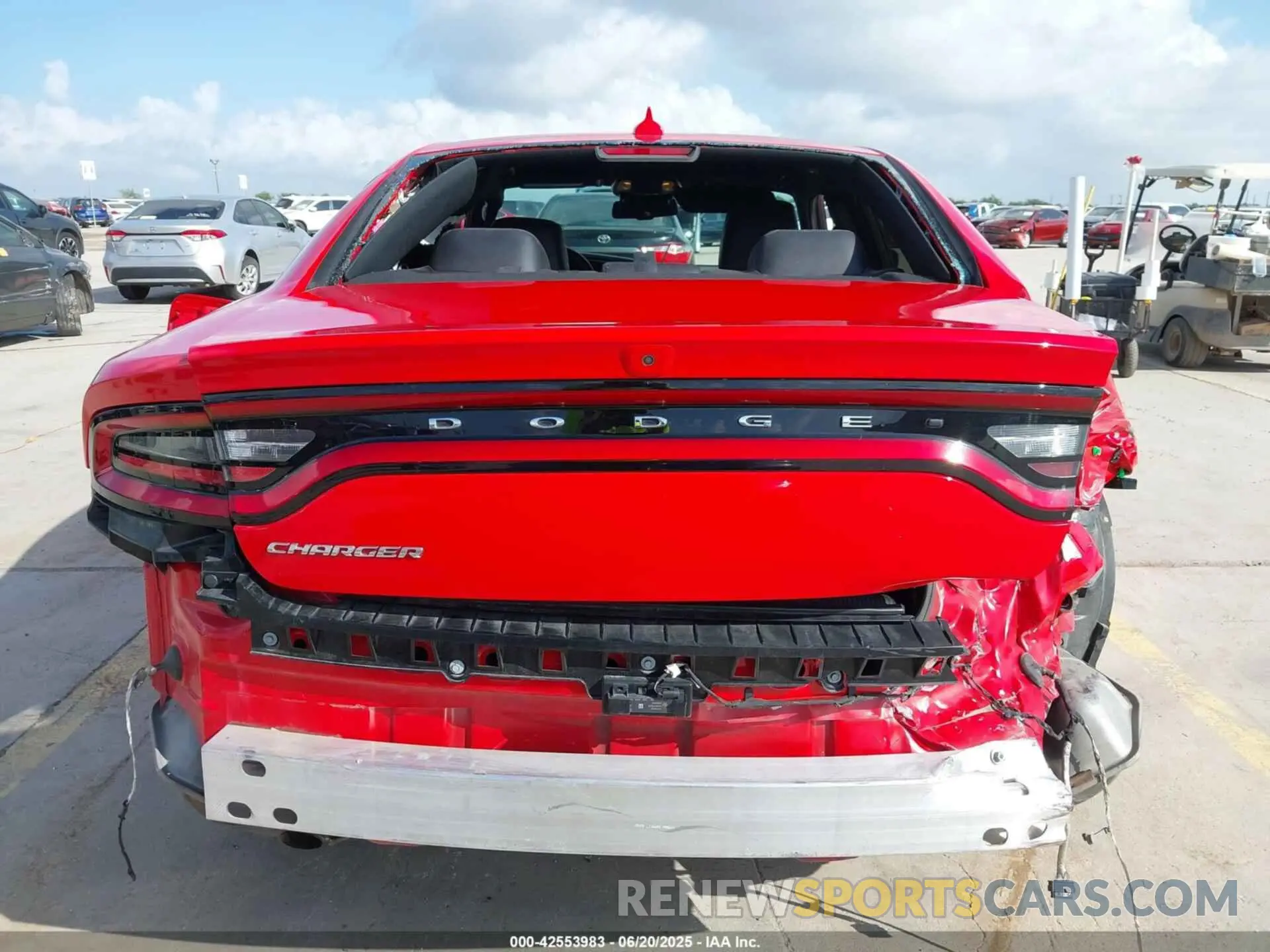16 Photograph of a damaged car 2C3CDXBG3NH243636 DODGE CHARGER 2022