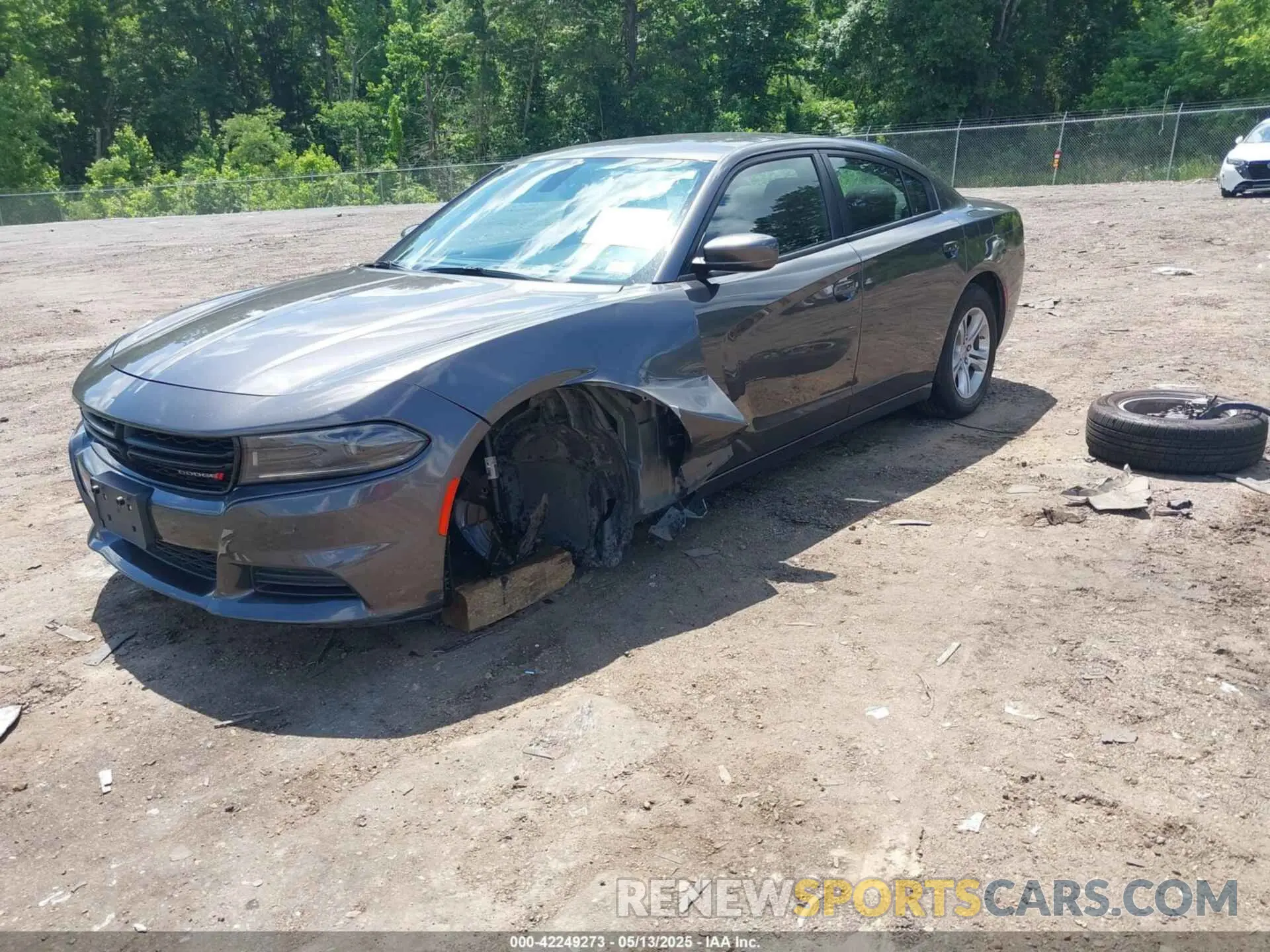 2 Photograph of a damaged car 2C3CDXBG3NH250831 DODGE CHARGER 2022