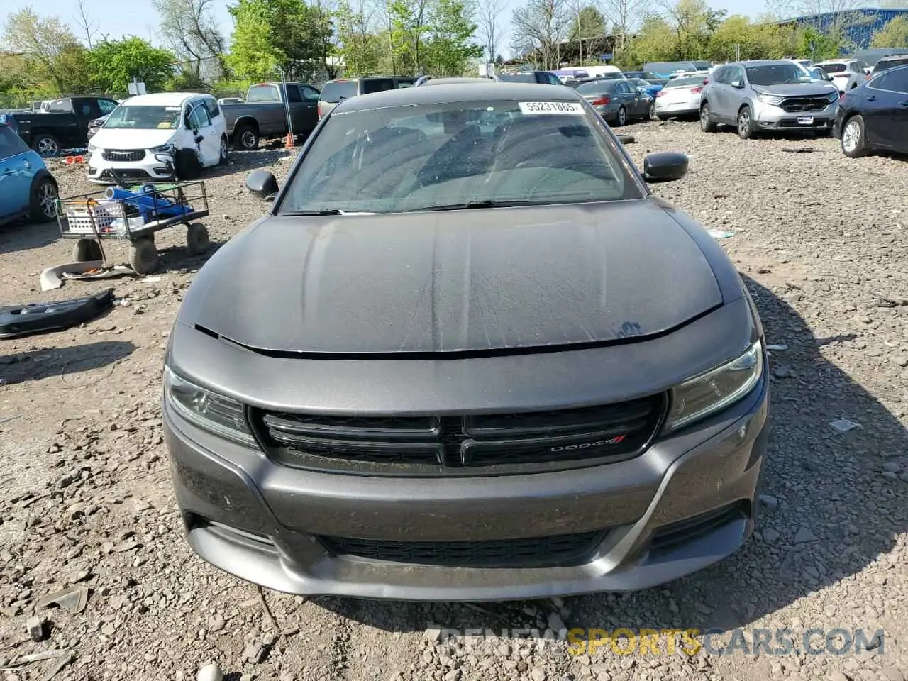 5 Photograph of a damaged car 2C3CDXBG3NH255298 DODGE CHARGER 2022