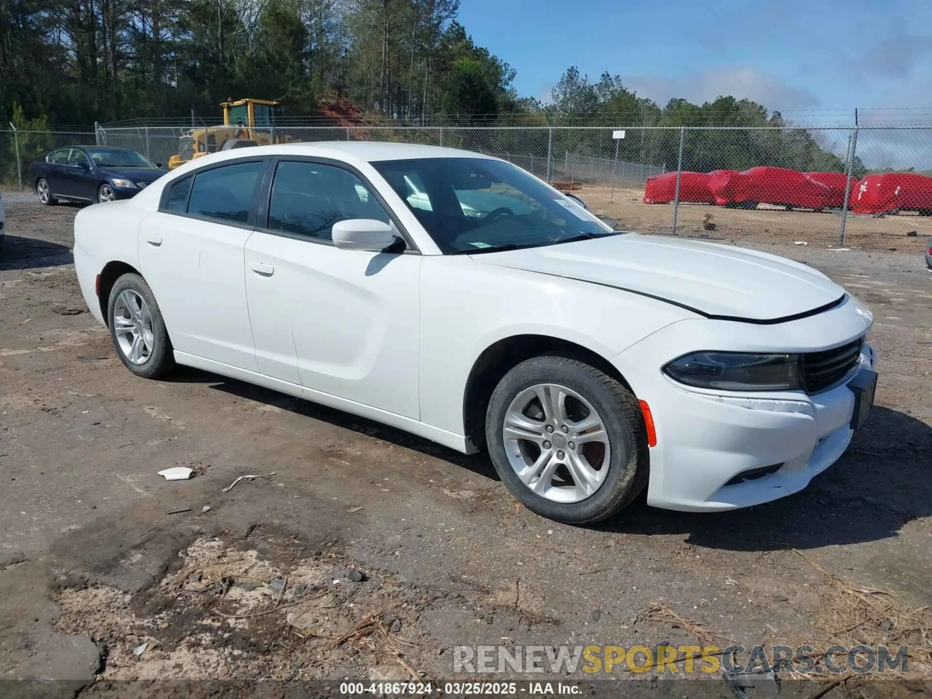 1 Photograph of a damaged car 2C3CDXBG3NH255673 DODGE CHARGER 2022