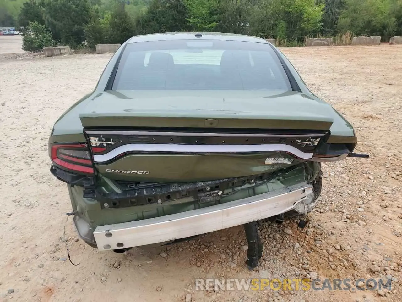 6 Photograph of a damaged car 2C3CDXBG3NH255821 DODGE CHARGER 2022